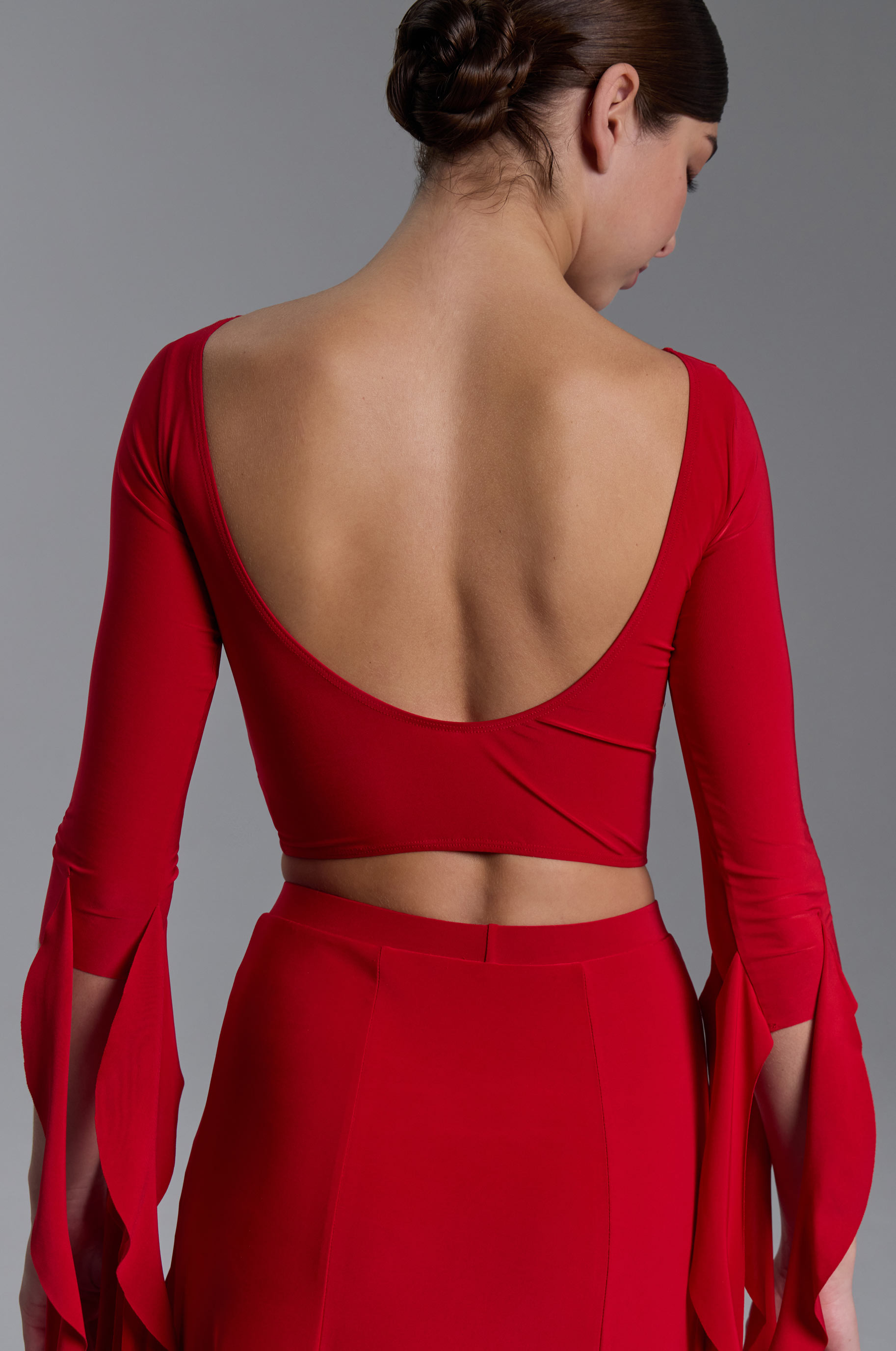 Топ Серенада для бальных танцев, цвет Красный 