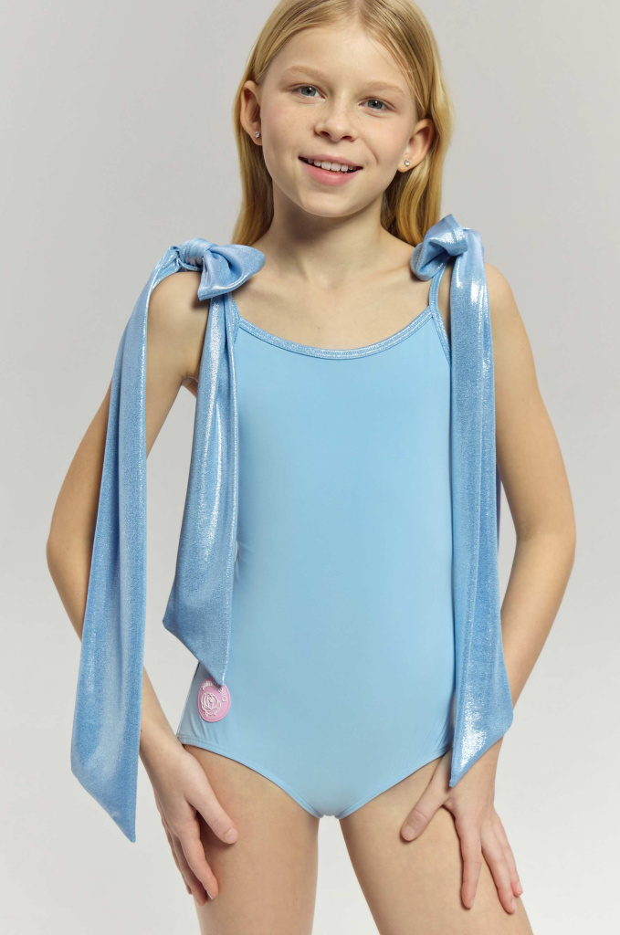 Leotard Bows Sparkle Kid