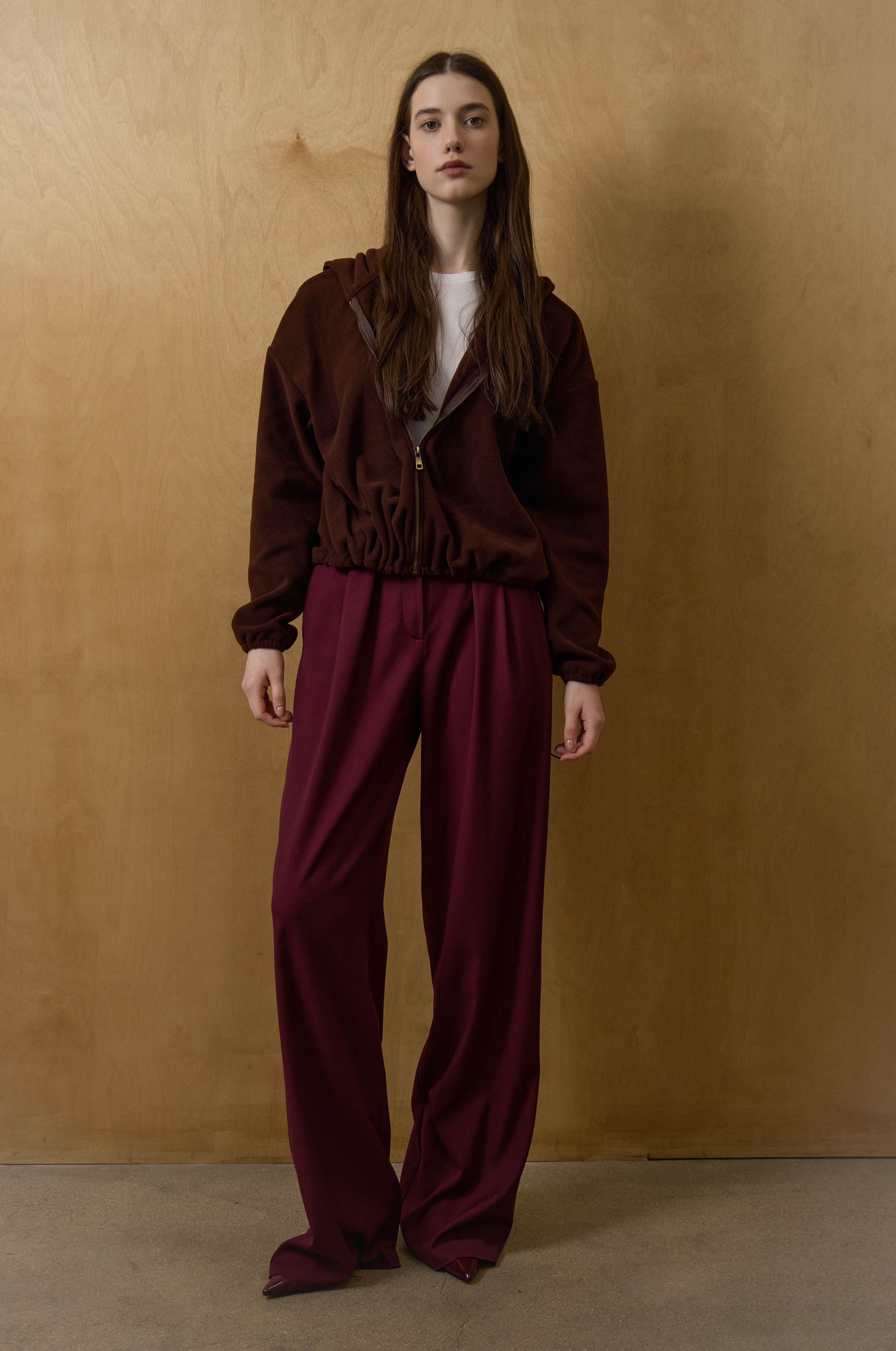 Куртка "1:0 в твою пользу" для бальных танцев, цвет Коричневый 