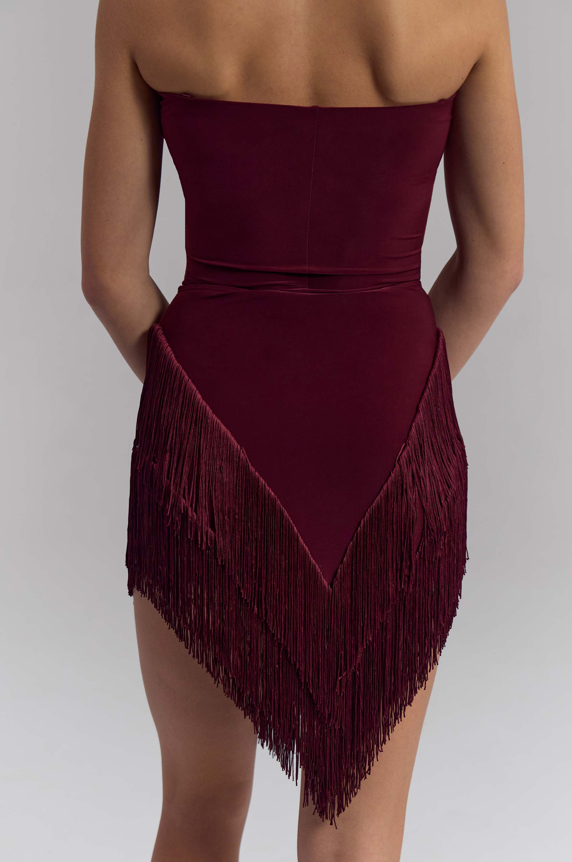 Боди Vibrant для бальных танцев, цвет Красный 