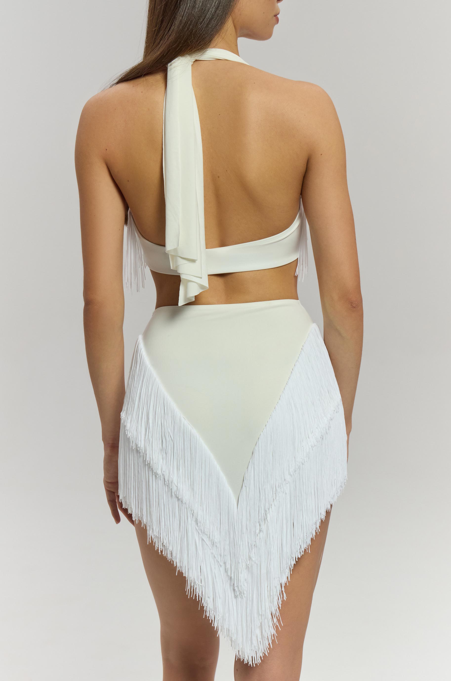 Топ Момент для бальных танцев, цвет Белый 