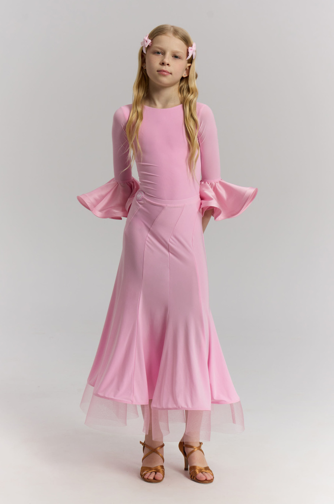 Skirt Oblique Pink Kid