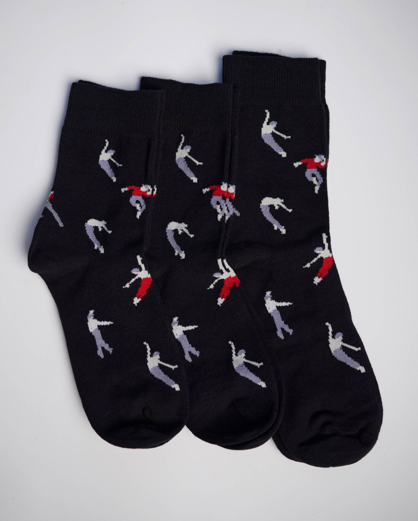 Socks Dance Print