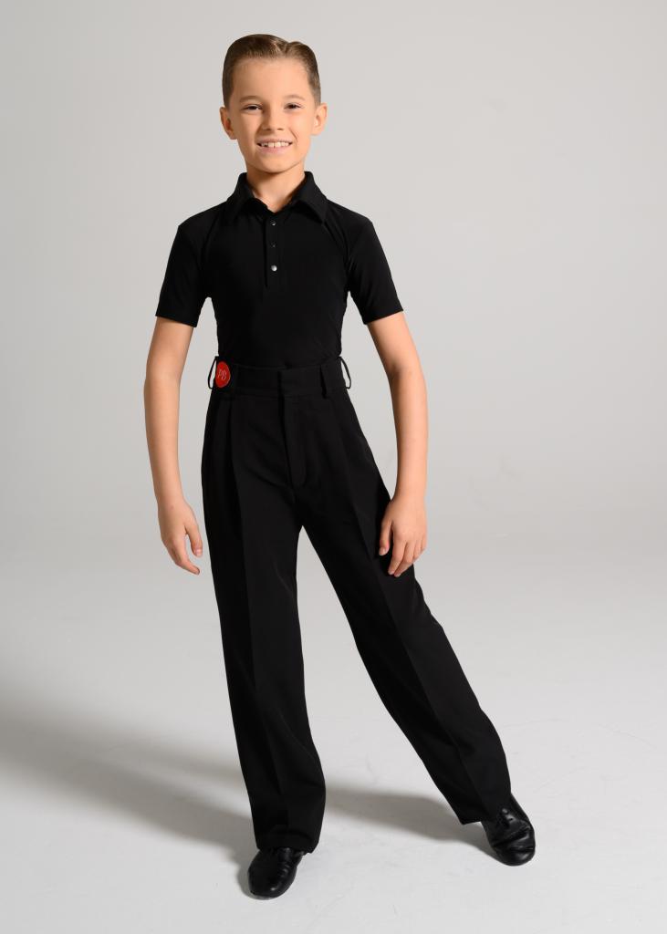 YiZYiF Kids Boys Classic Latin Dancewear Long Sleeve Dance Shirts and Pants for Modern Ballroom Salsa Tango Dancing 