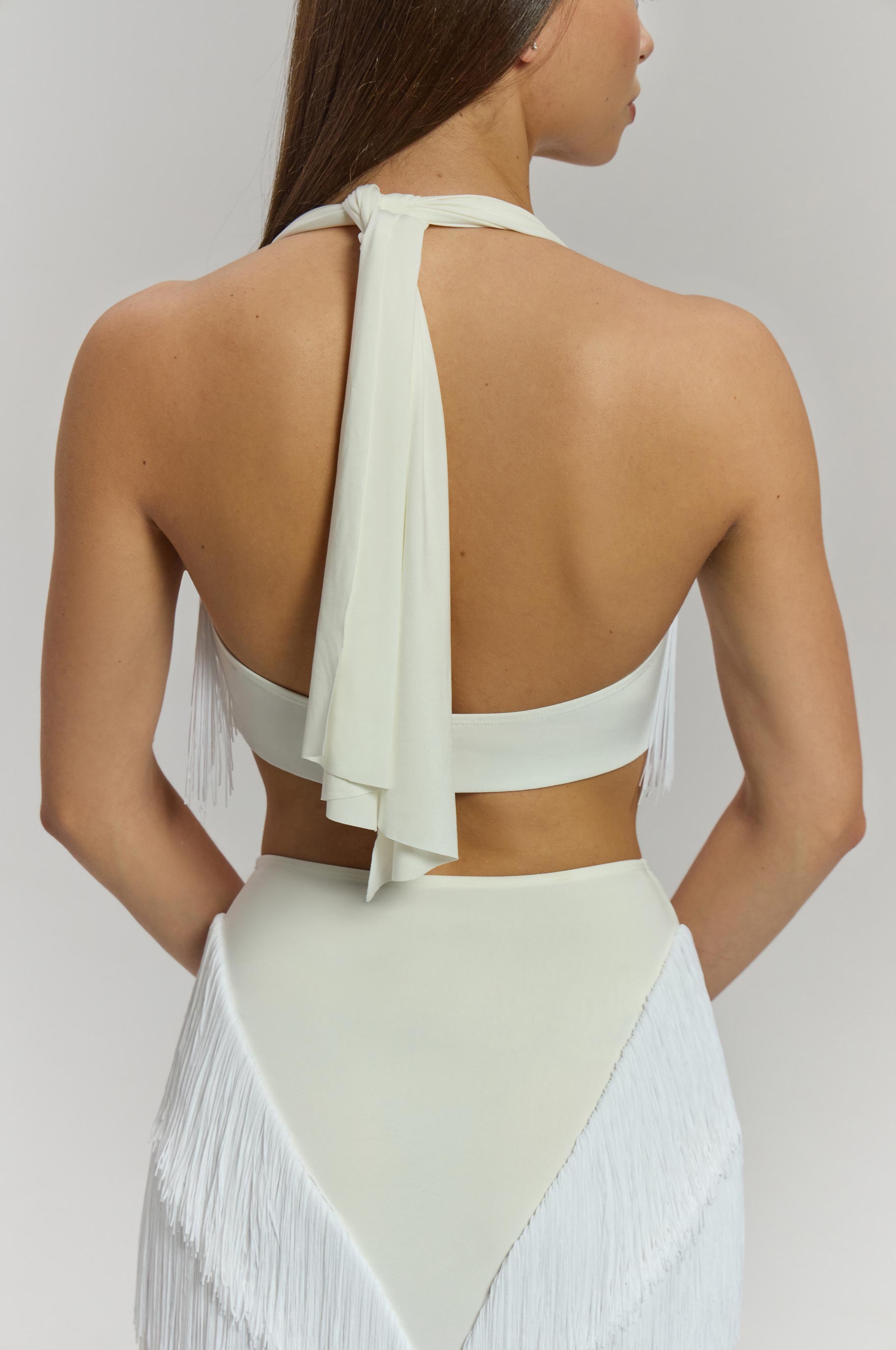 Топ Момент для бальных танцев, цвет Белый 