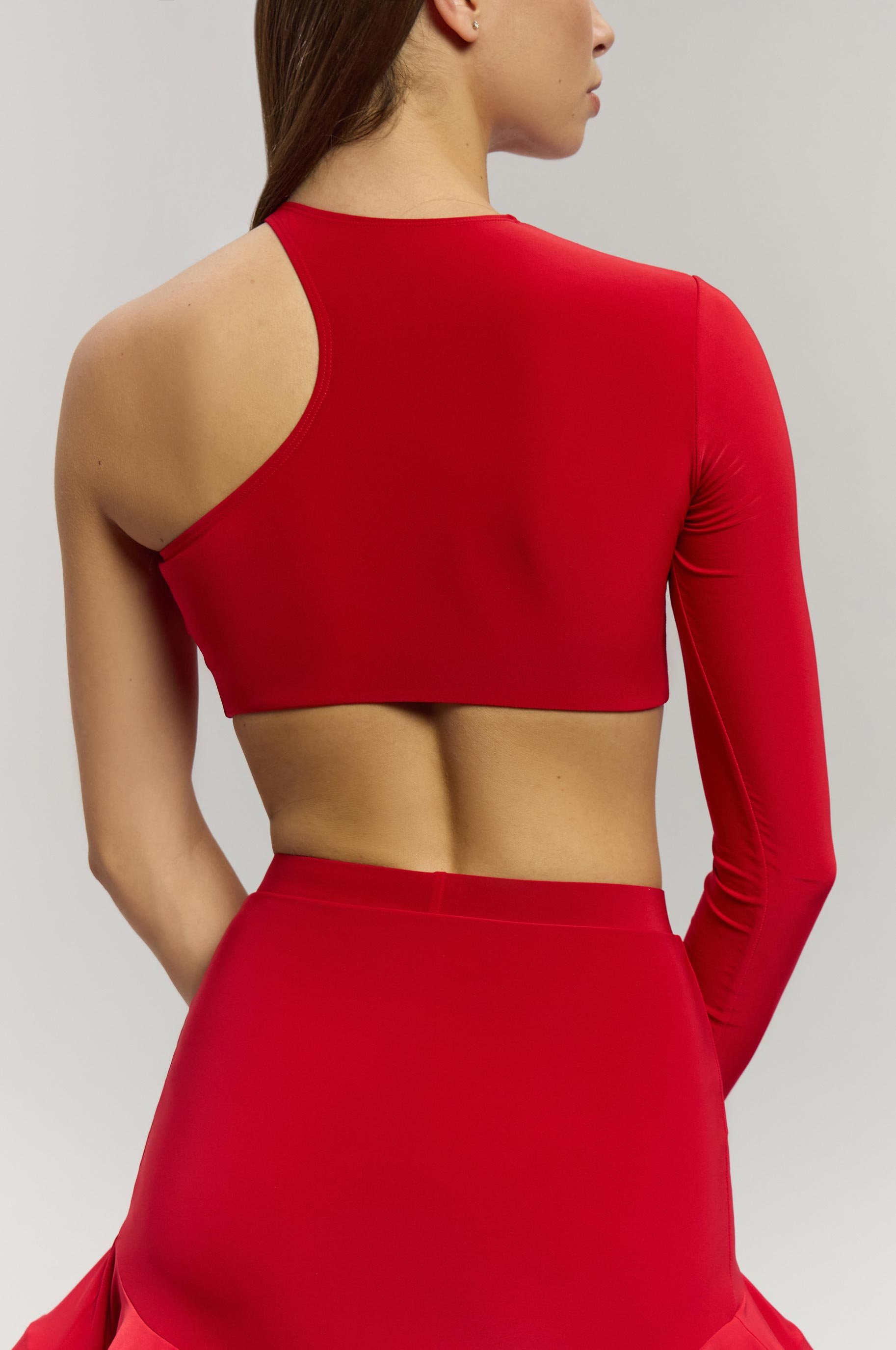 Юбка Beliche Red для бальных танцев, цвет Красный 