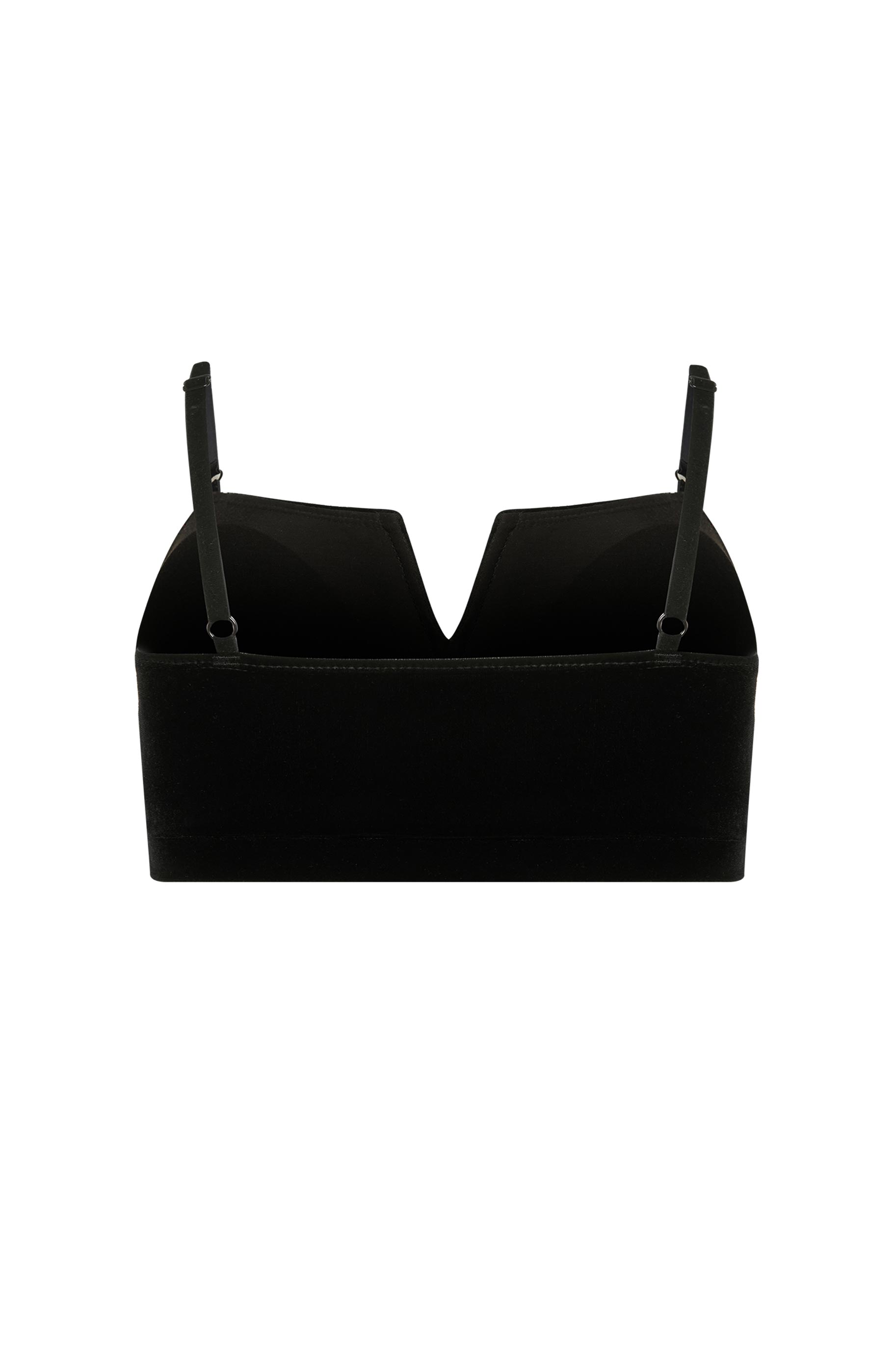 Топ Velur для бальных танцев, цвет Черный 