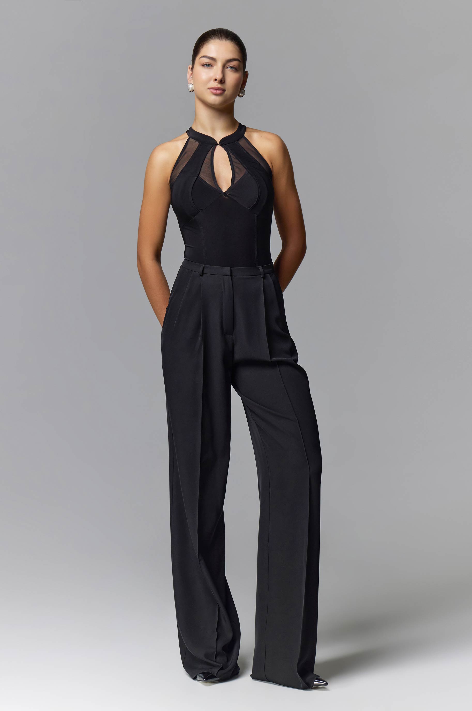 Брюки Master для бальных танцев, цвет Черный 