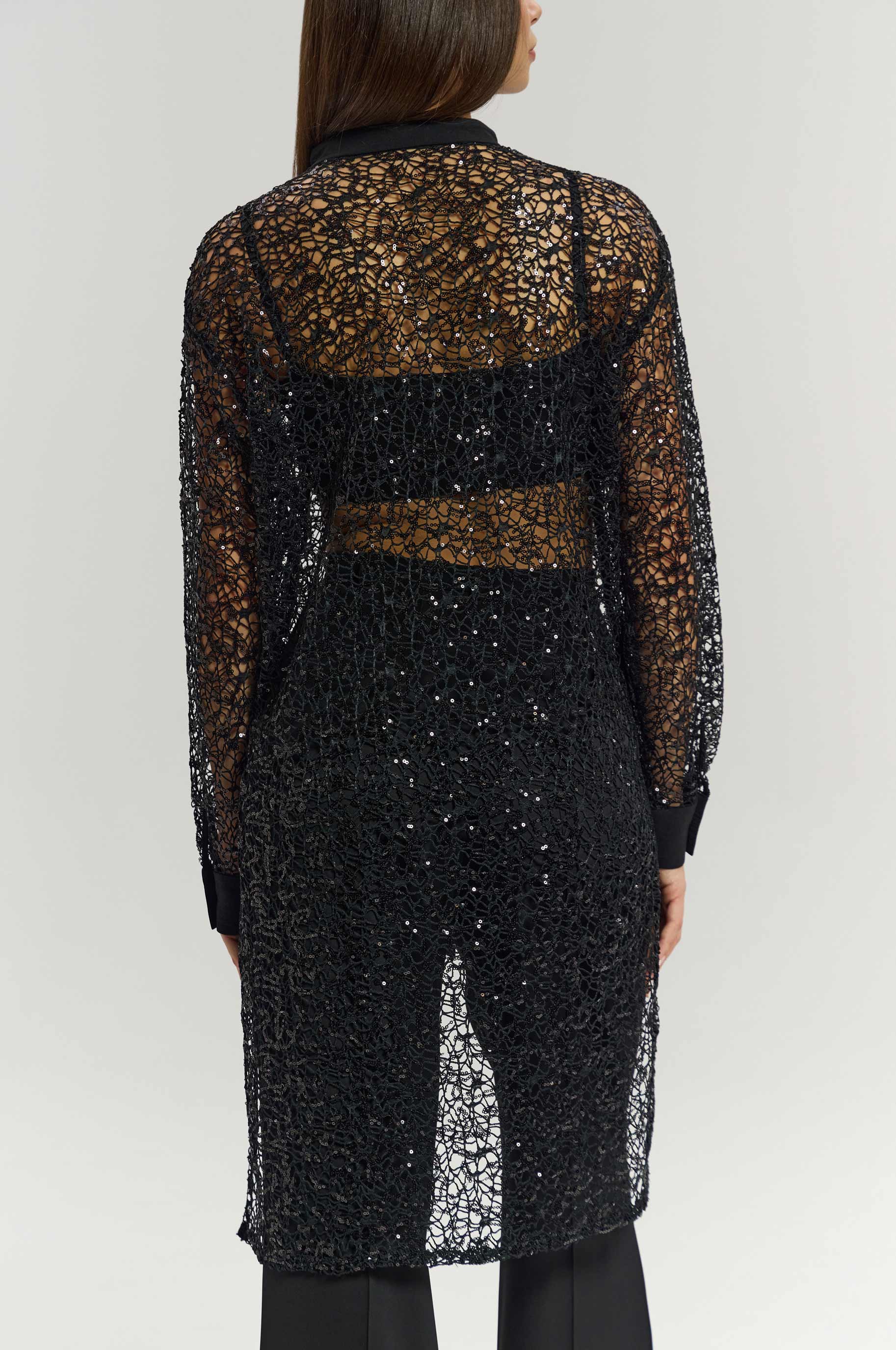 Рубашка Zesty для бальных танцев, цвет Черный 