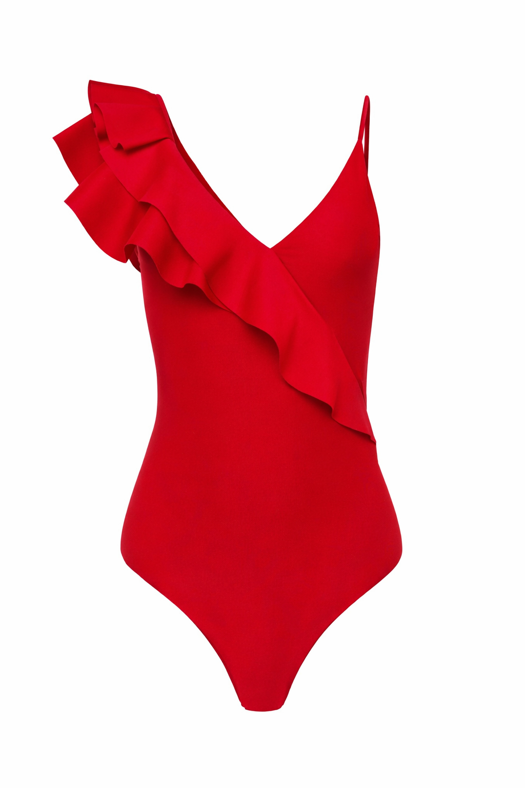 Боди Муза для бальных танцев, цвет Красный 