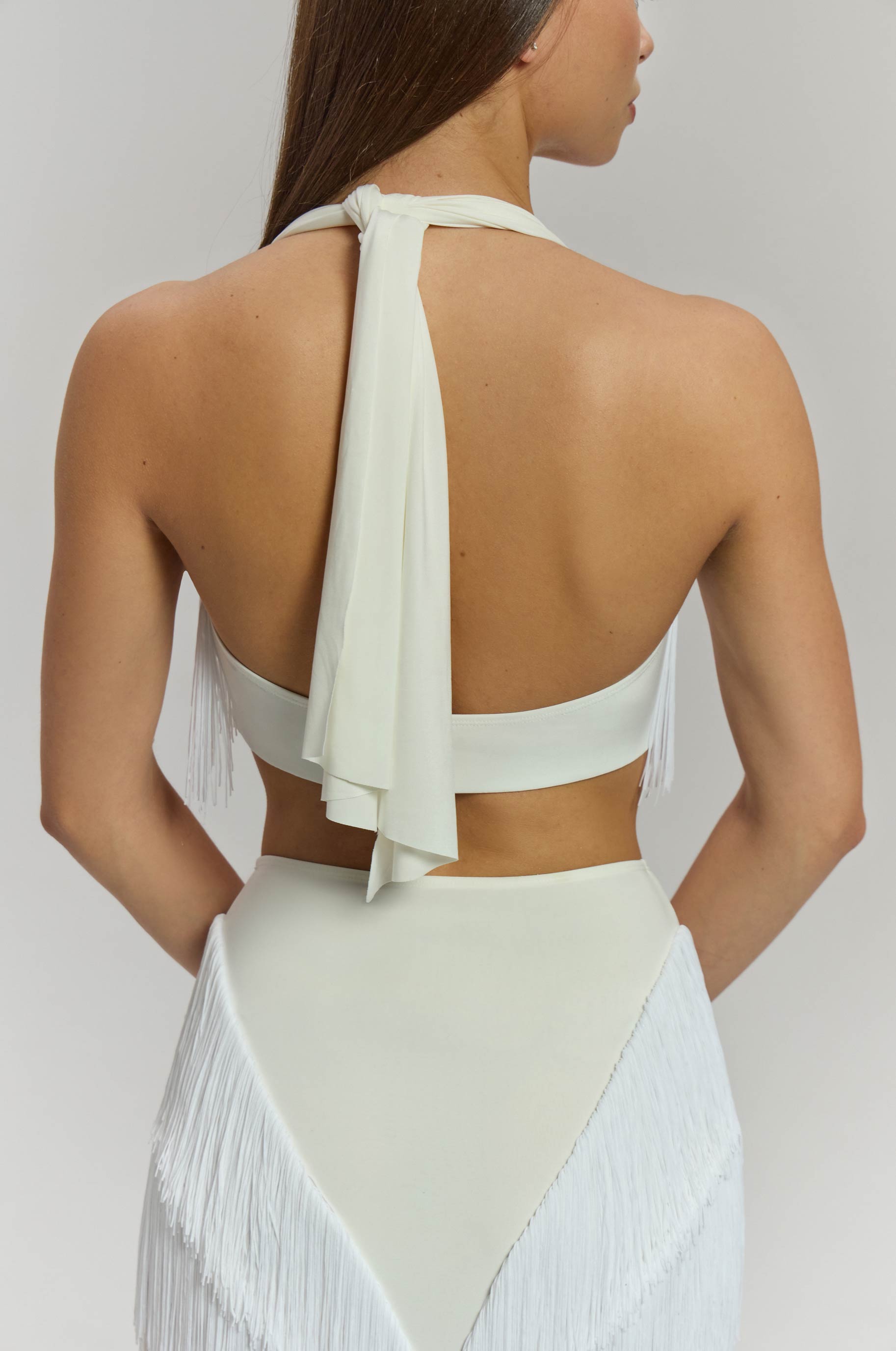 Юбка Момент для бальных танцев, цвет Белый 