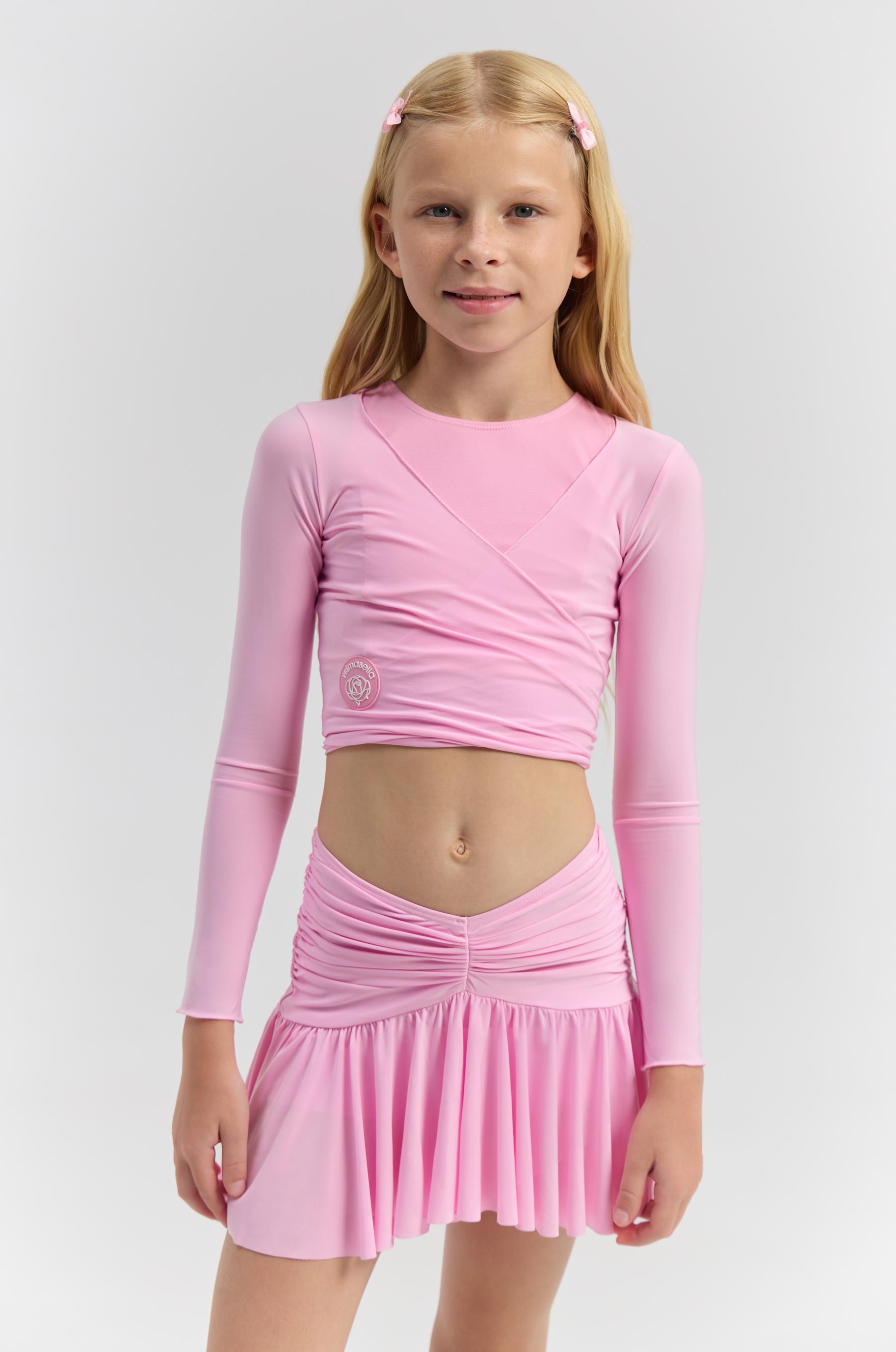 Top Graceful Pink Kid