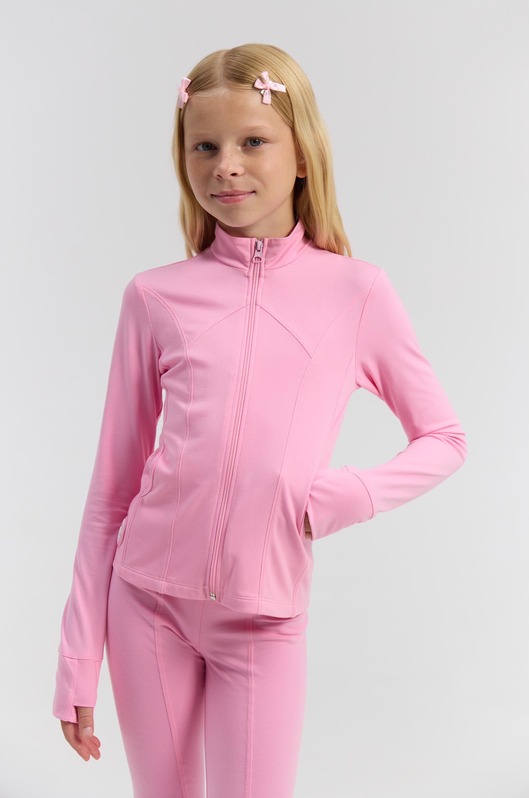 Кофта Crowd Pink Kid для бальных танцев, цвет Розовый 