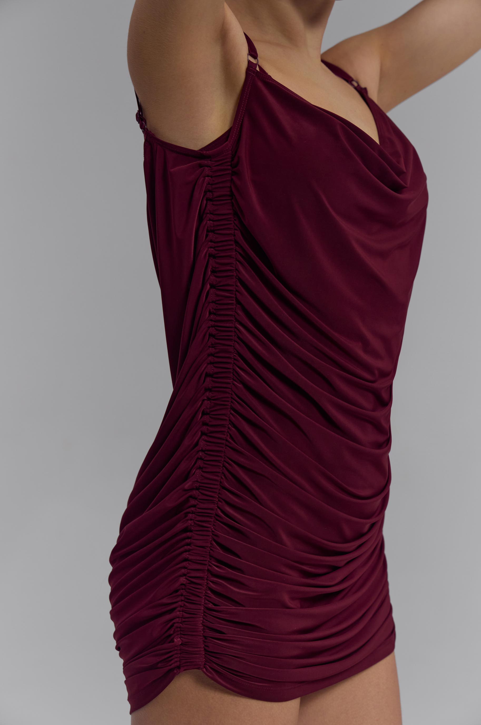 Платье Glass Burgund для бальных танцев, цвет Красный 