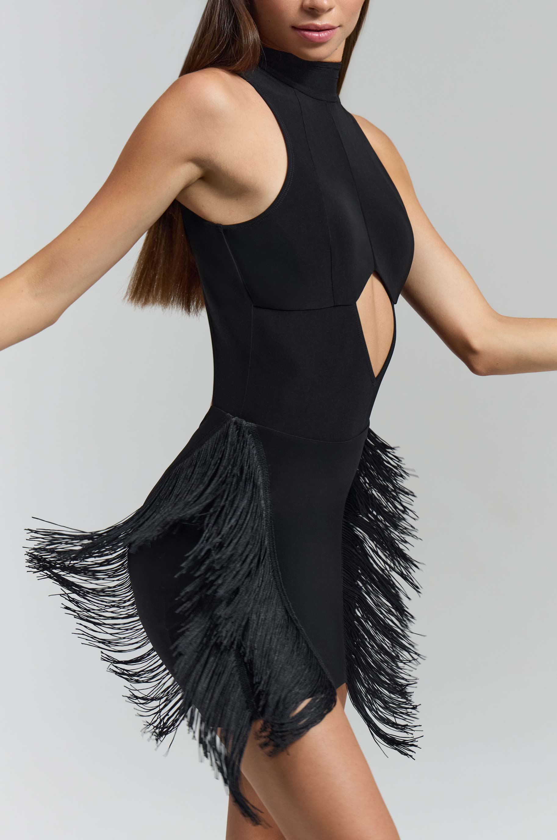 Платье Flair для бальных танцев, цвет Черный 