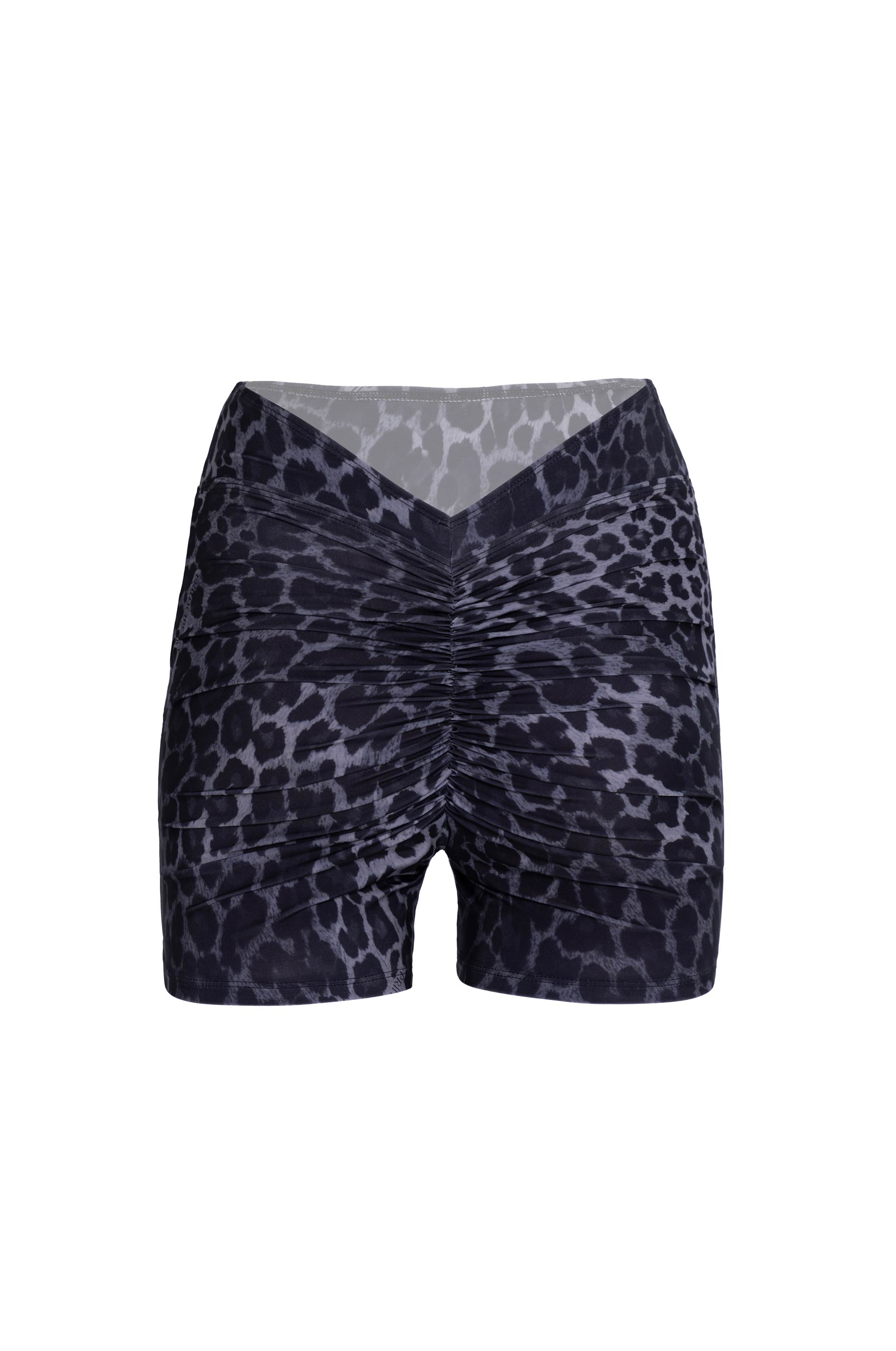 Шорты Pairs Grey Leo для бальных танцев, цвет Леопардовый 