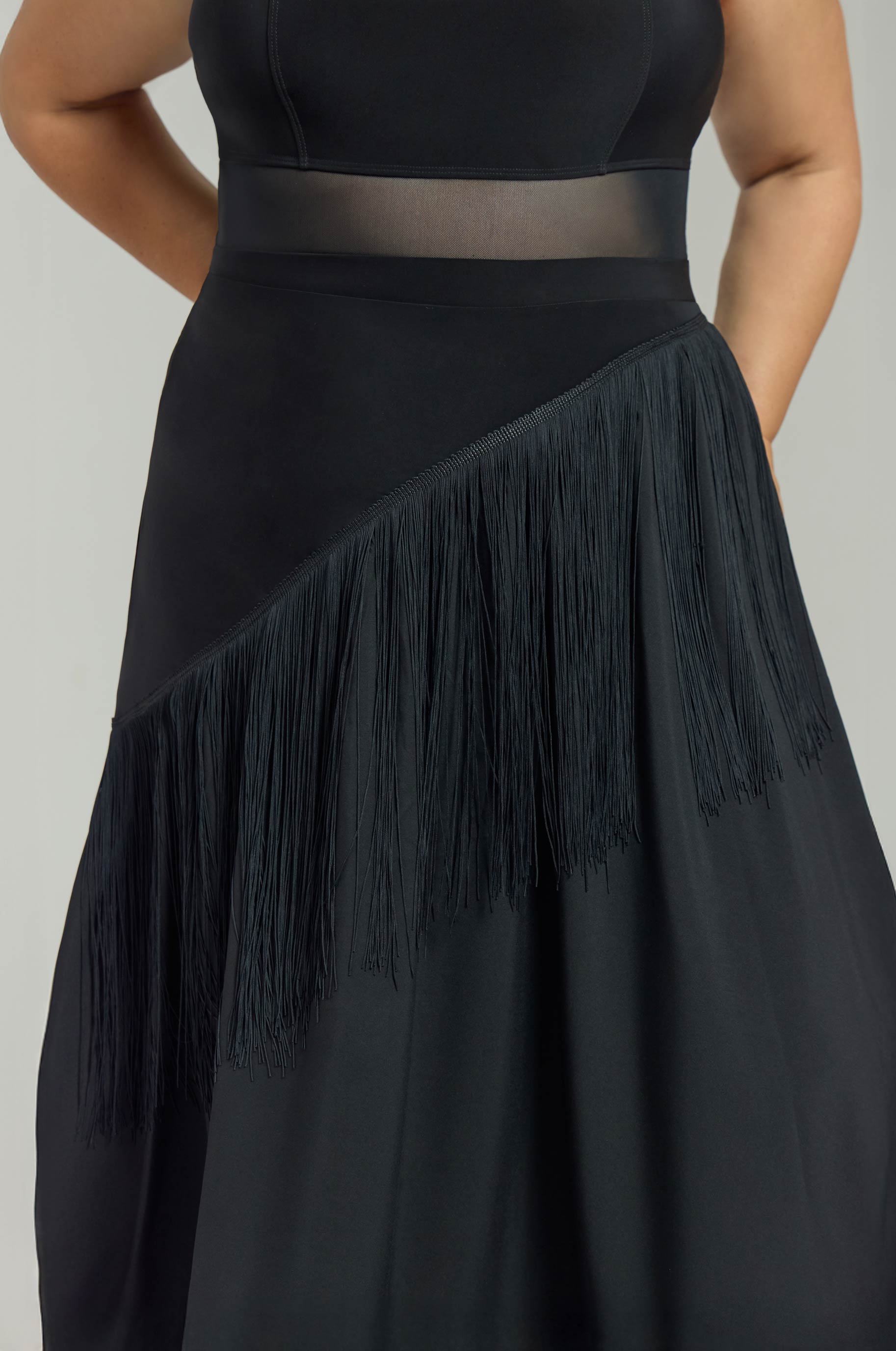 Юбка Ball для бальных танцев, цвет Черный 