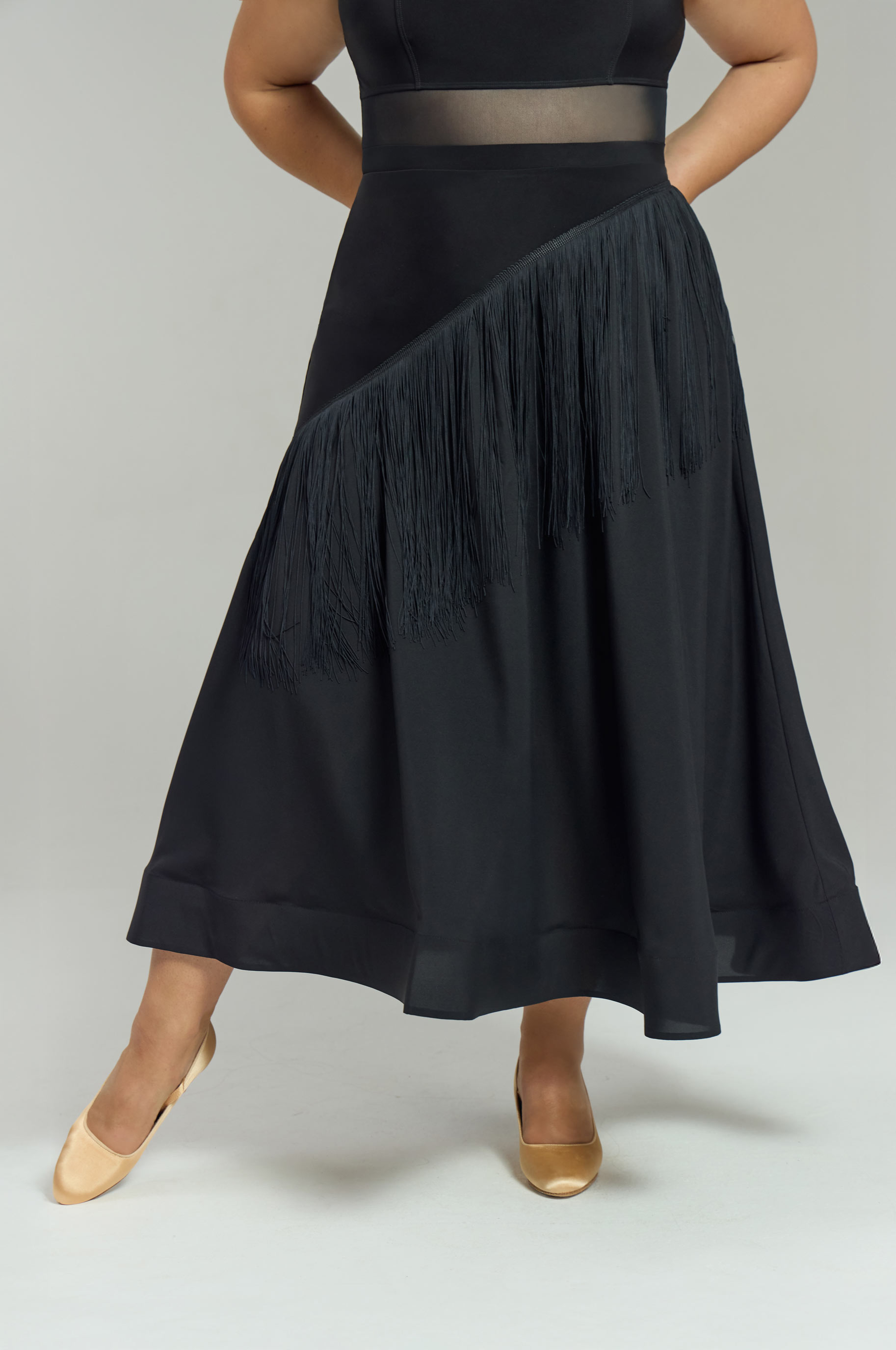 Юбка Ball для бальных танцев, цвет Черный 