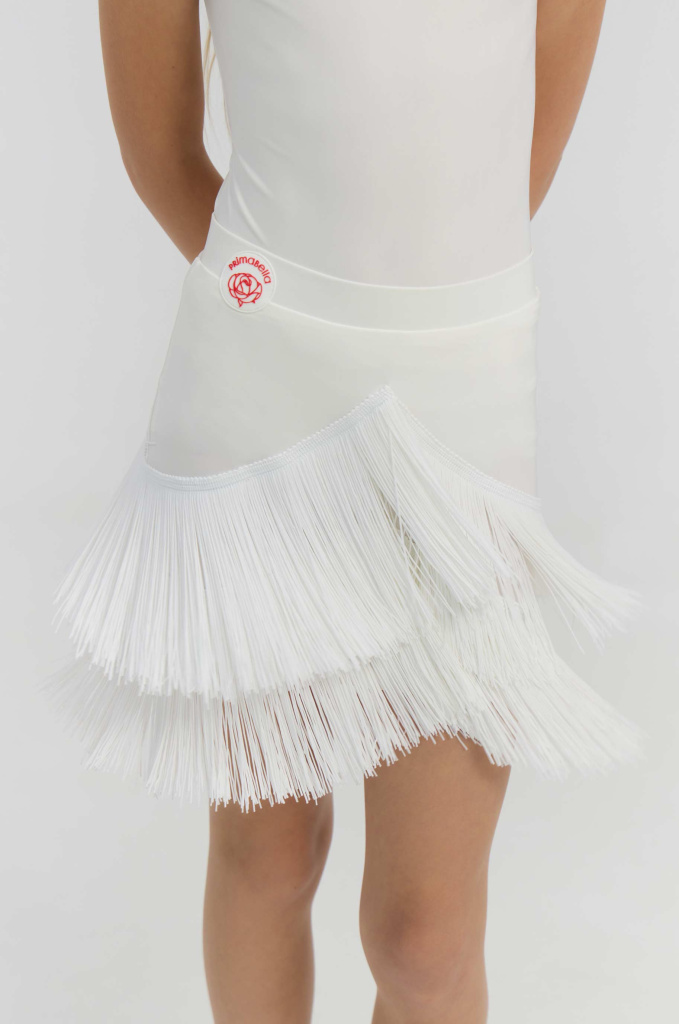 Skirt Montana White Kid