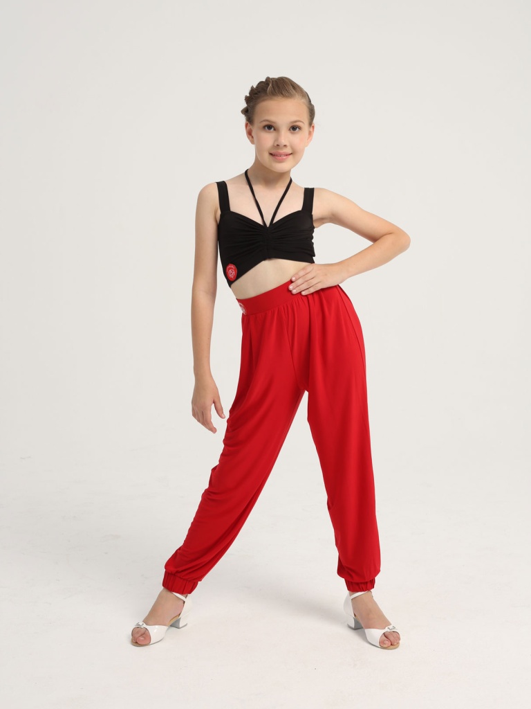 Trousers Classic Latin Red Kid
