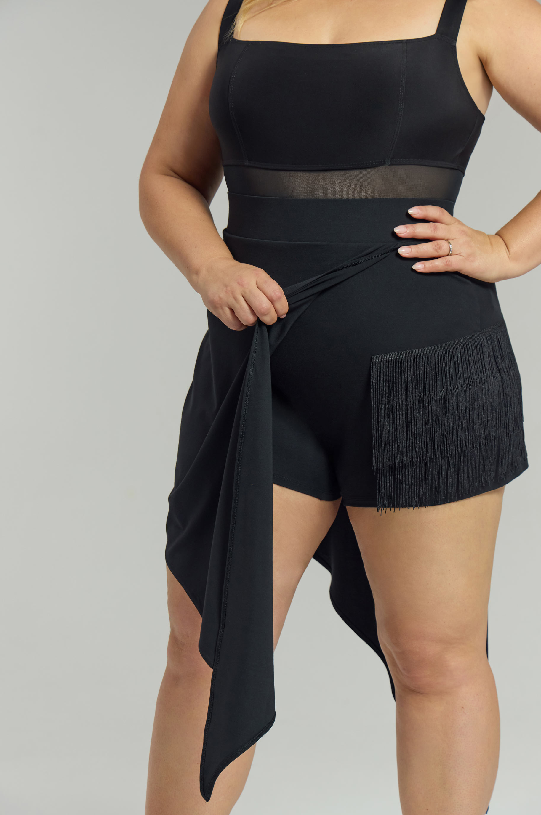 Юбка Friday Night для бальных танцев, цвет Черный 