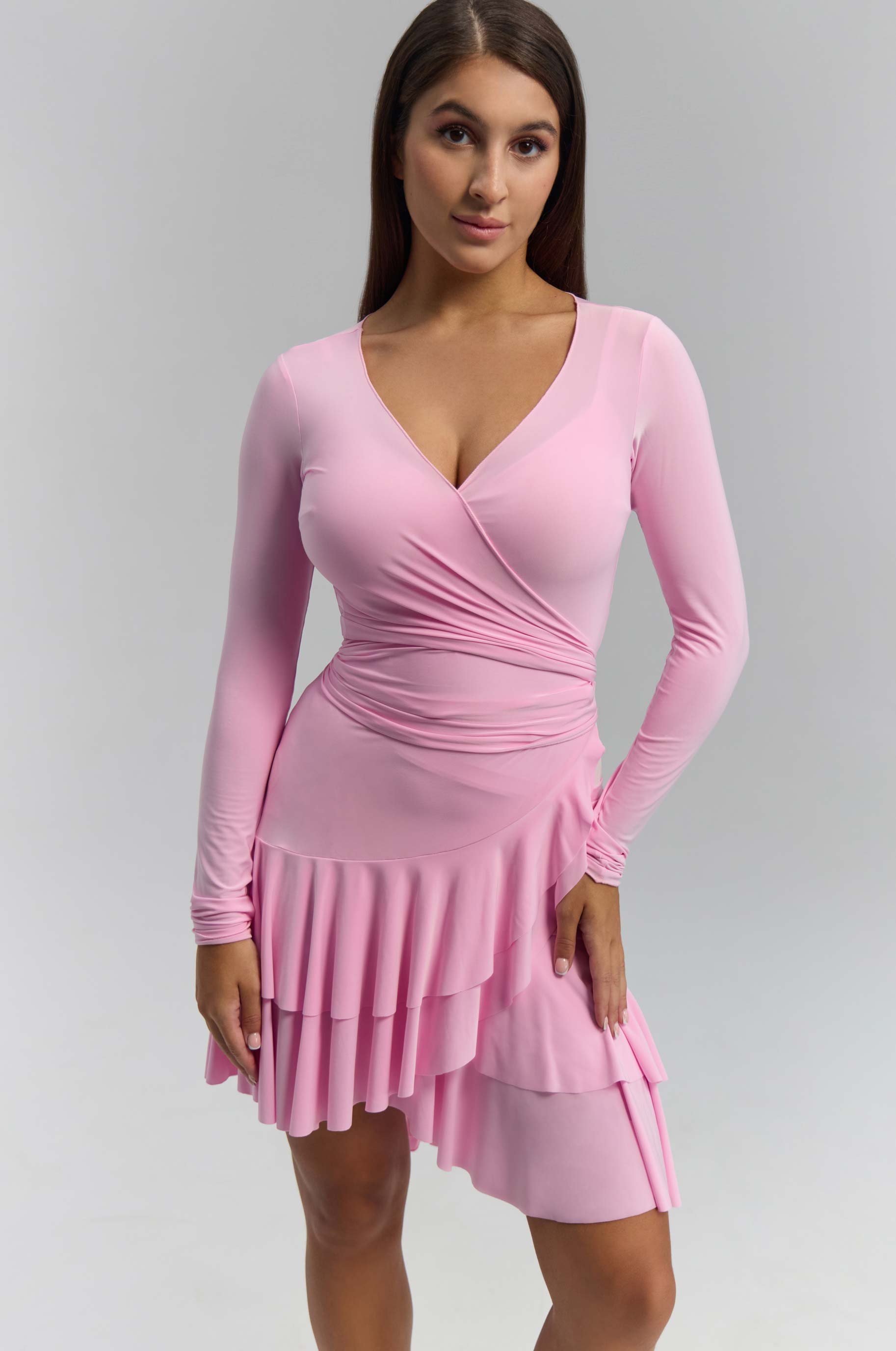 Топ Bolero Pink для бальных танцев, цвет Розовый 