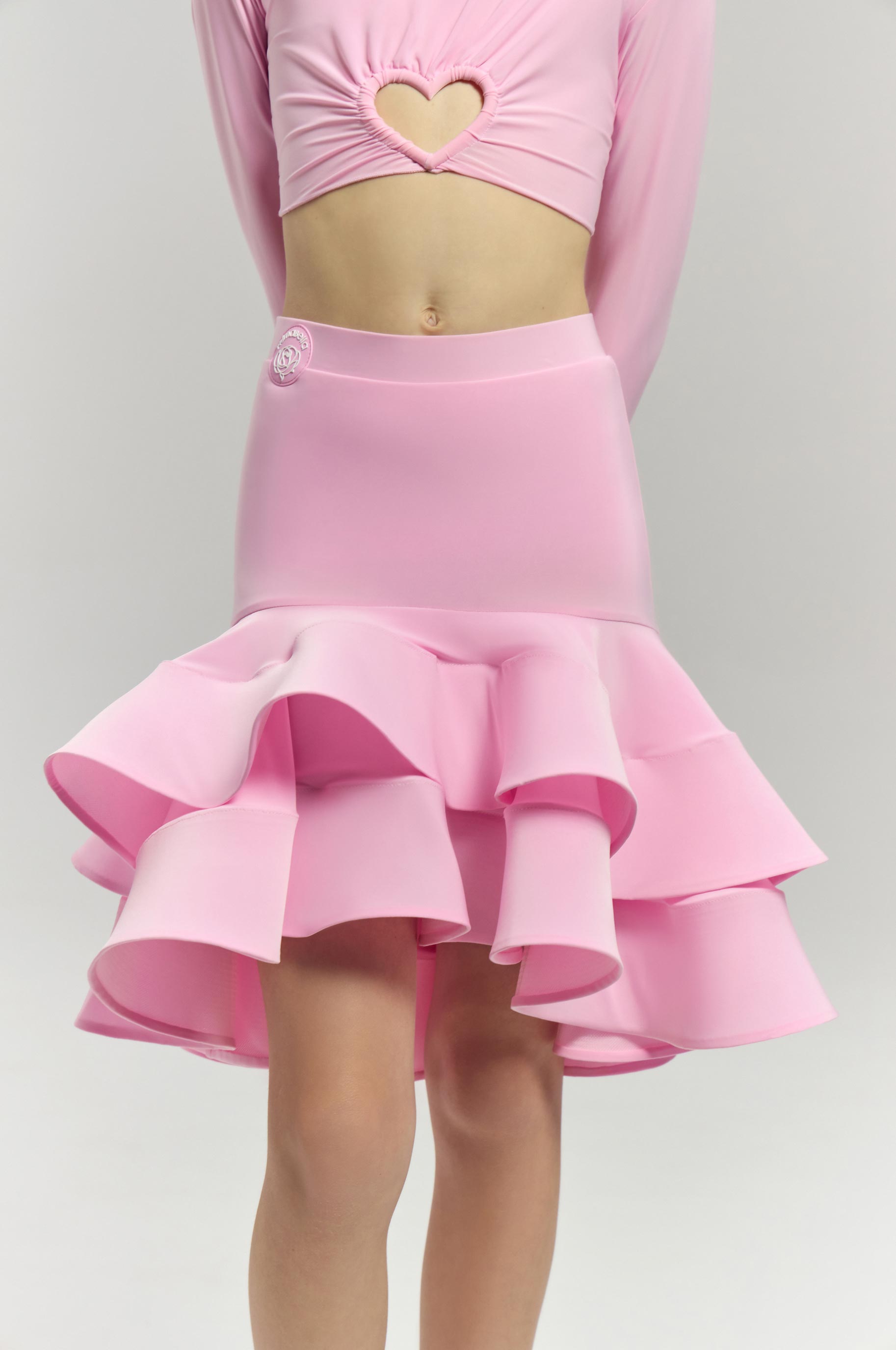 Юбка Beliche Pink Kid для бальных танцев, цвет Розовый 