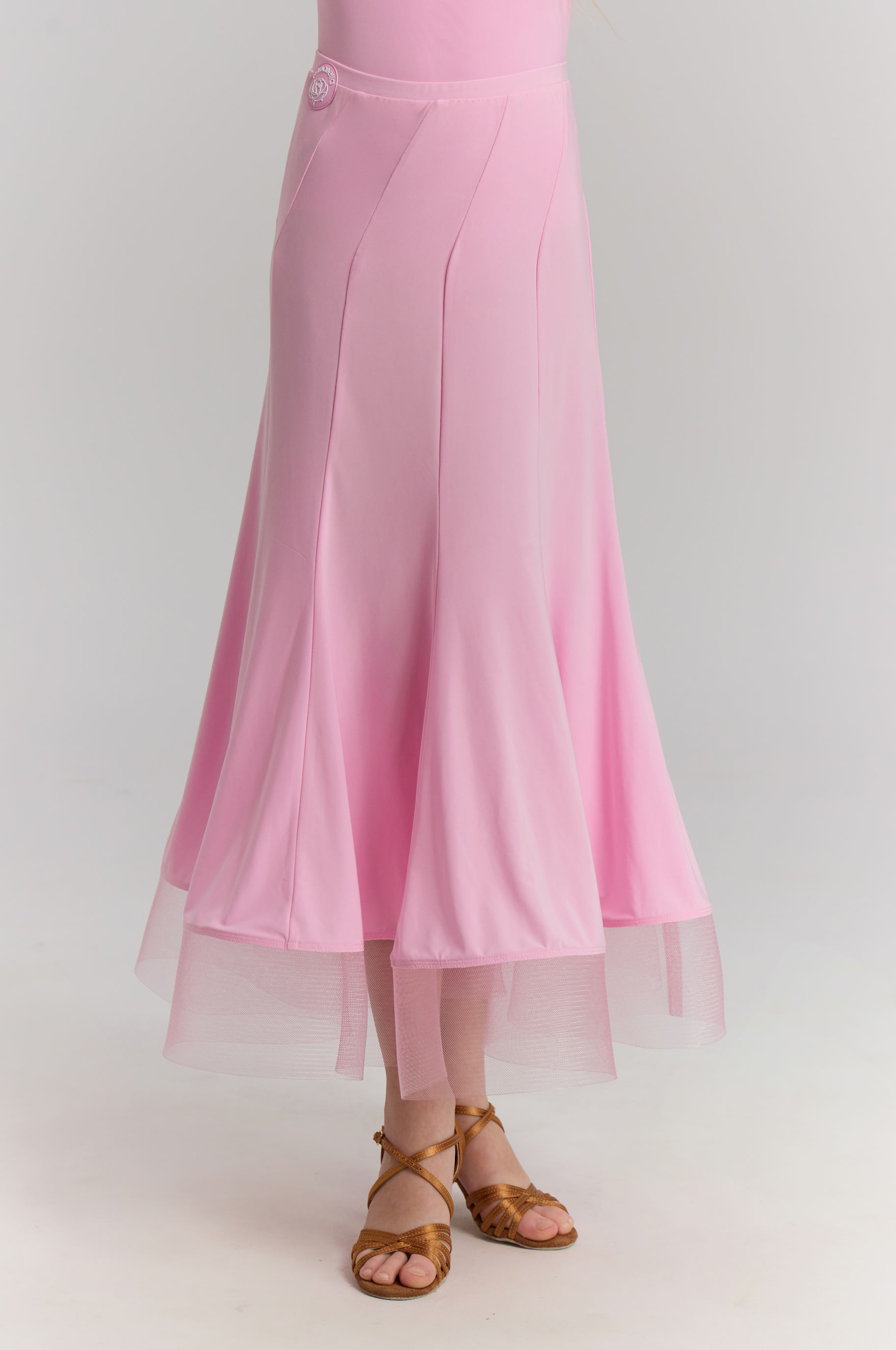 Юбка Oblique Pink Kid для бальных танцев, цвет Черный Розовый 