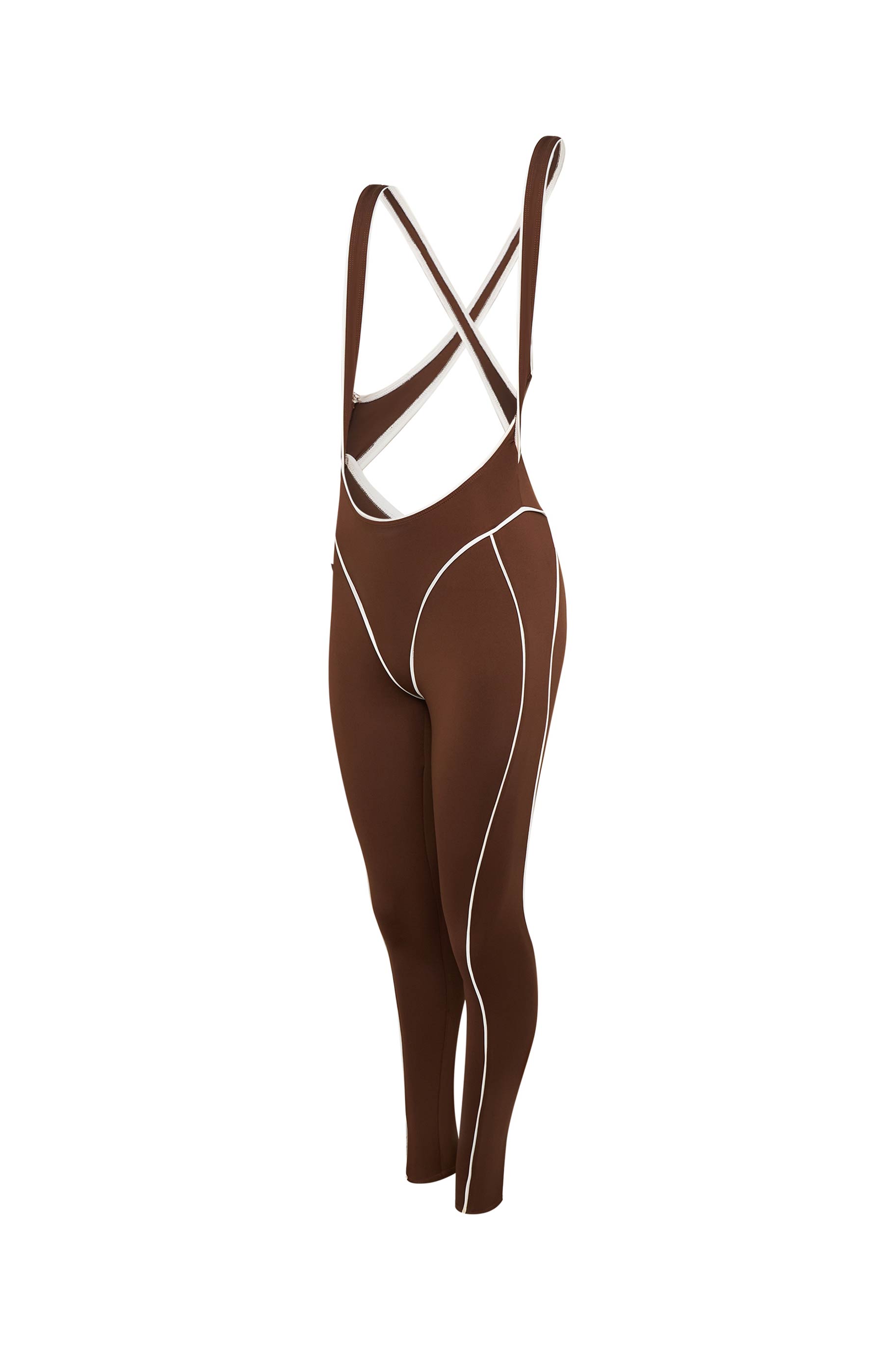 Комбинезон Seductive Curves для бальных танцев, цвет Шоколадный 