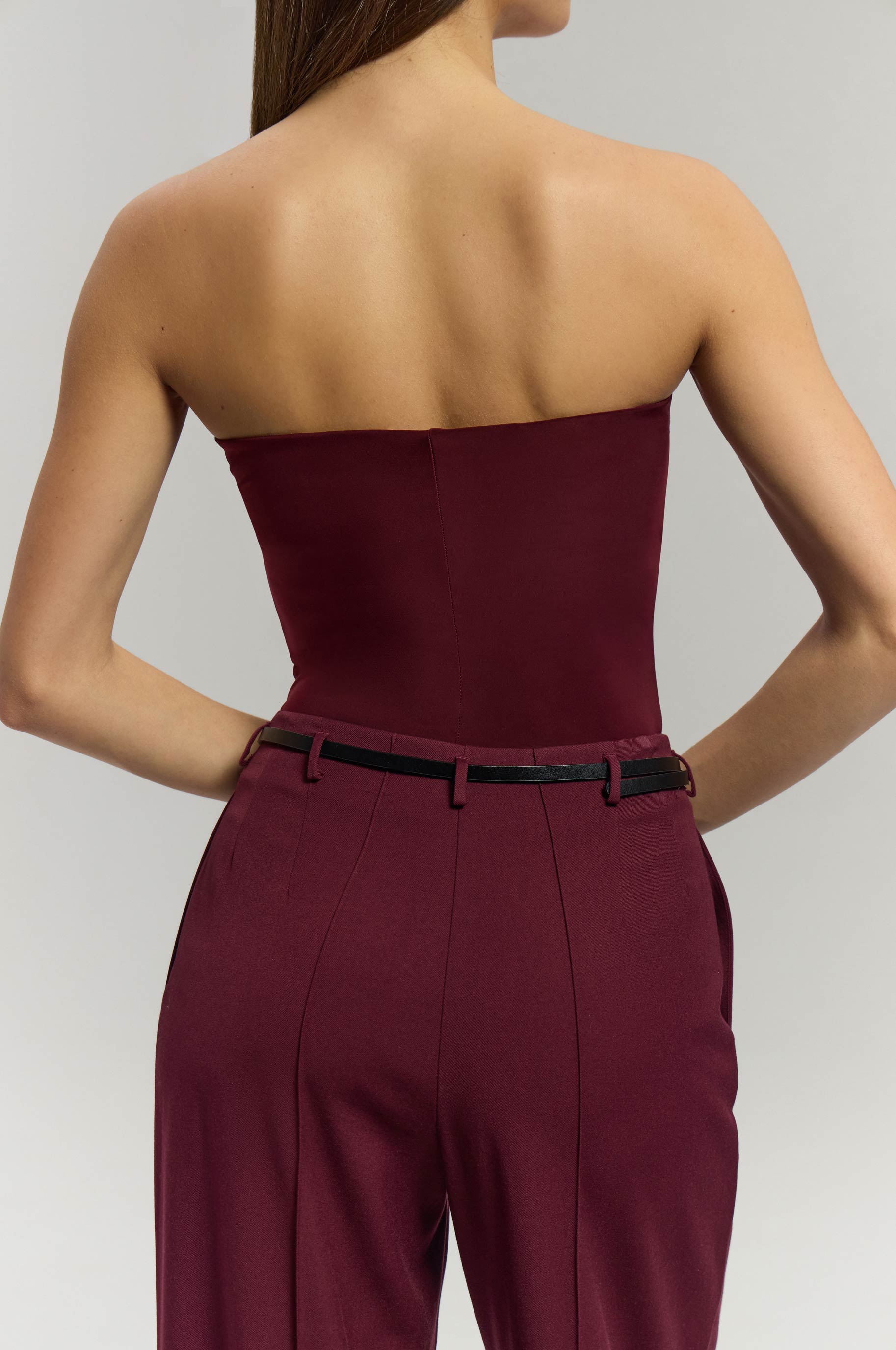 Брюки Fierce Burgund для бальных танцев, цвет Бордовый 