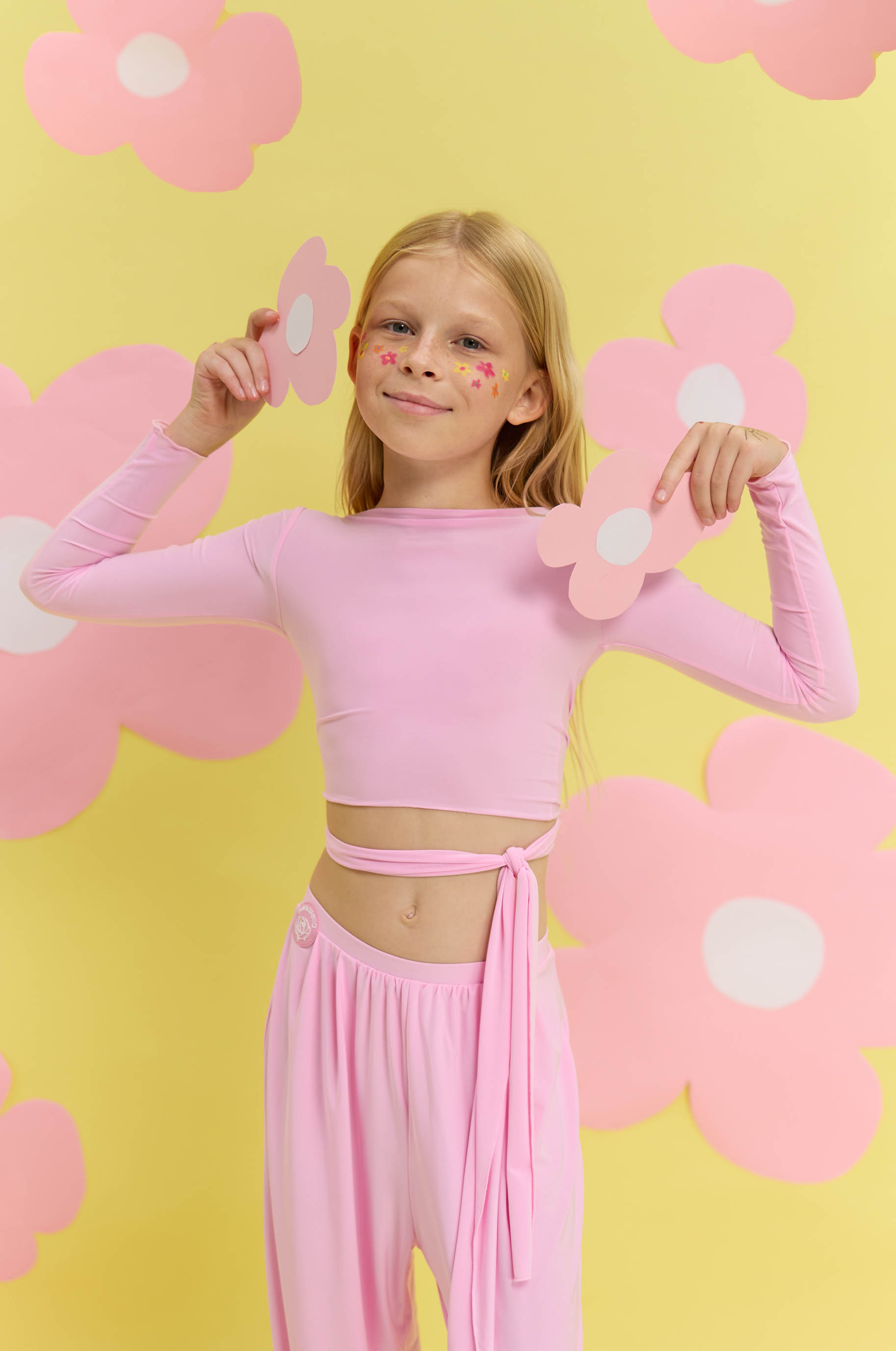 Топ Bolero New Pink Kid для бальных танцев, цвет Розовый 