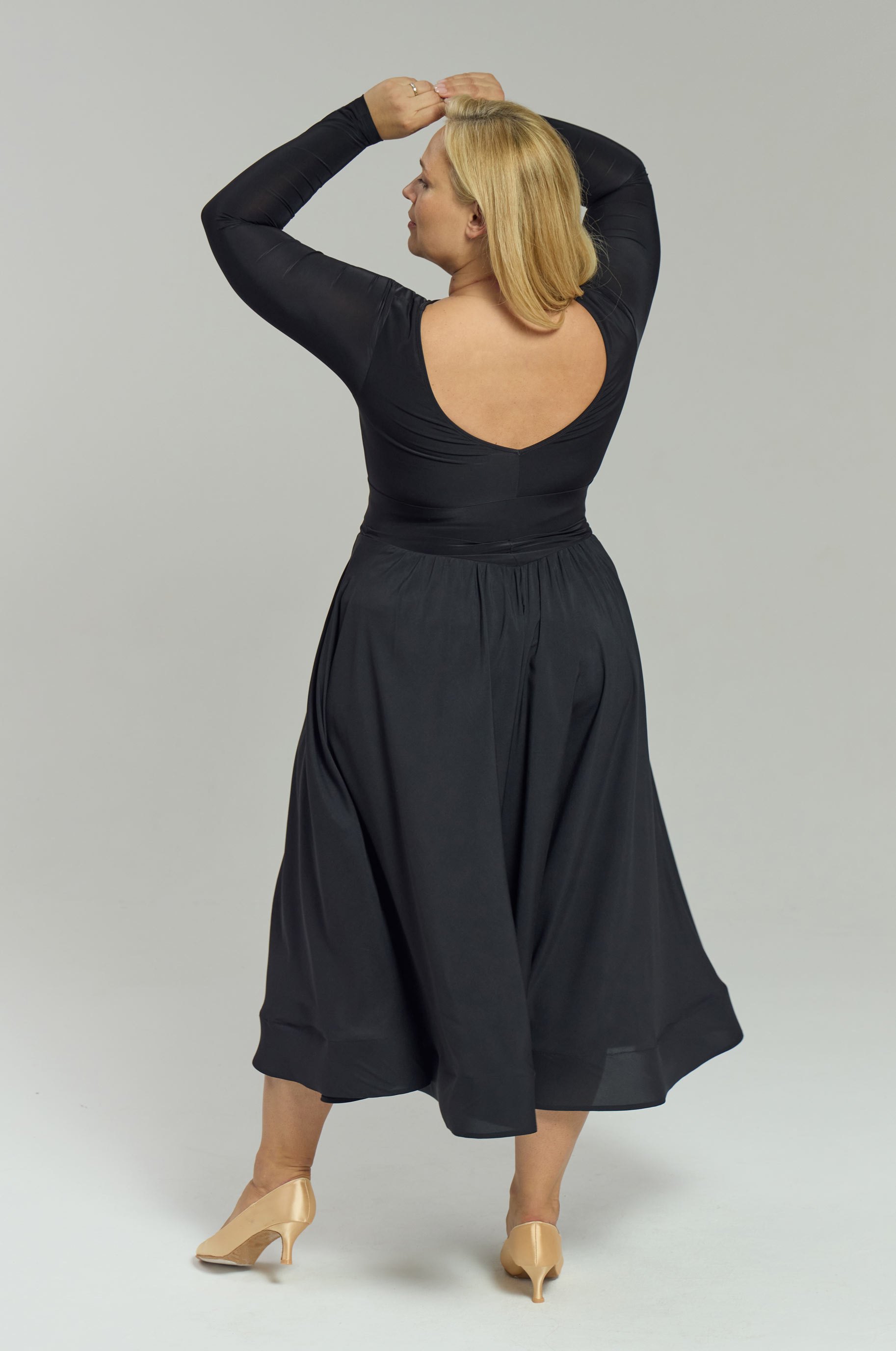 Платье Ballroom Princess для бальных танцев, цвет Черный 