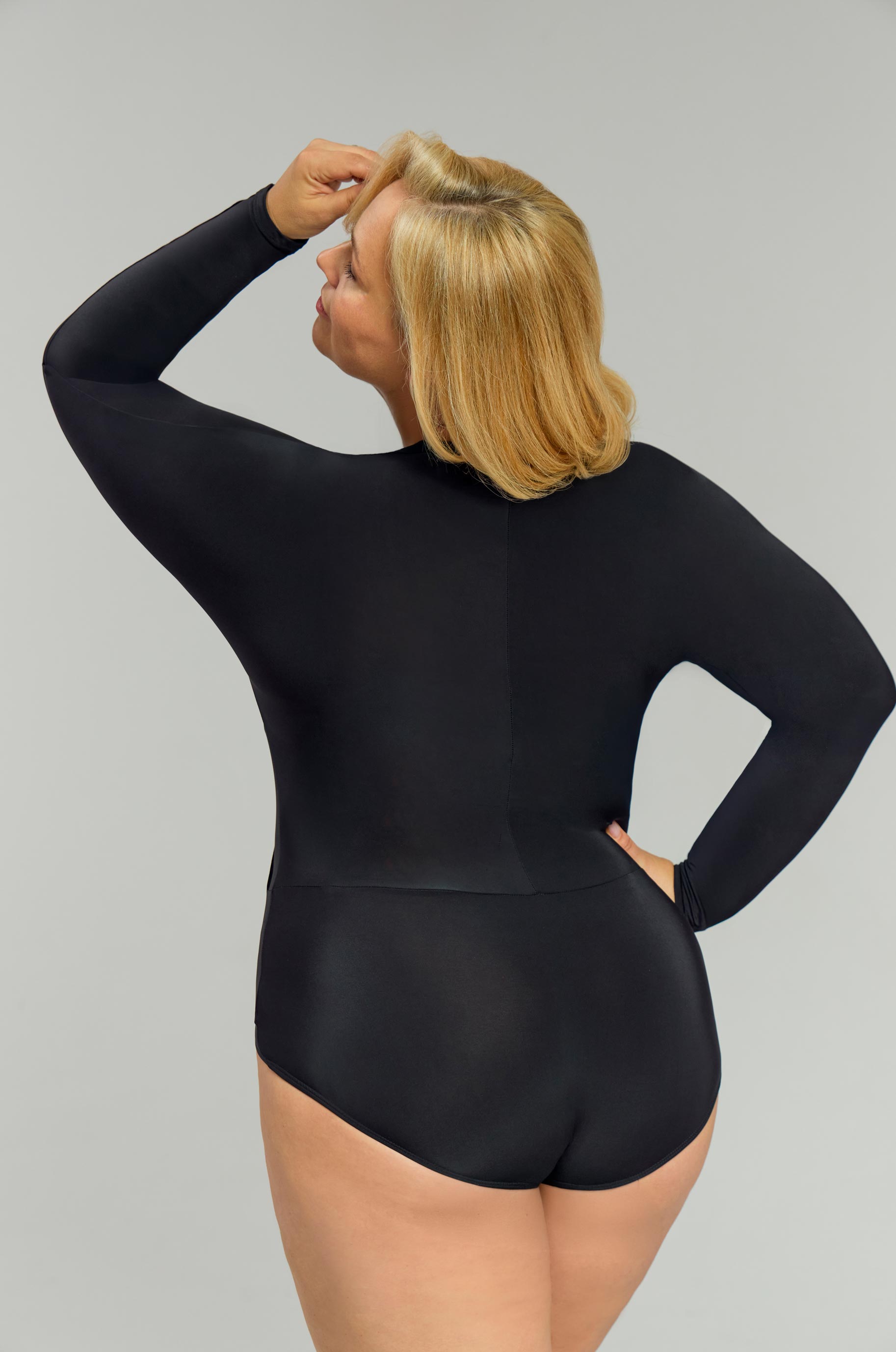 Боди Uptown для бальных танцев, цвет Черный 