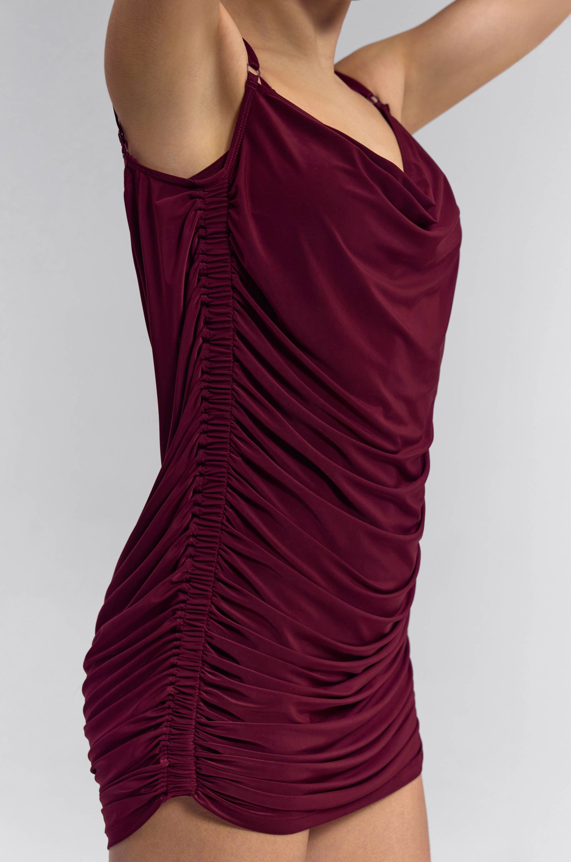 Платье Glass Burgund для бальных танцев, цвет Бордовый 