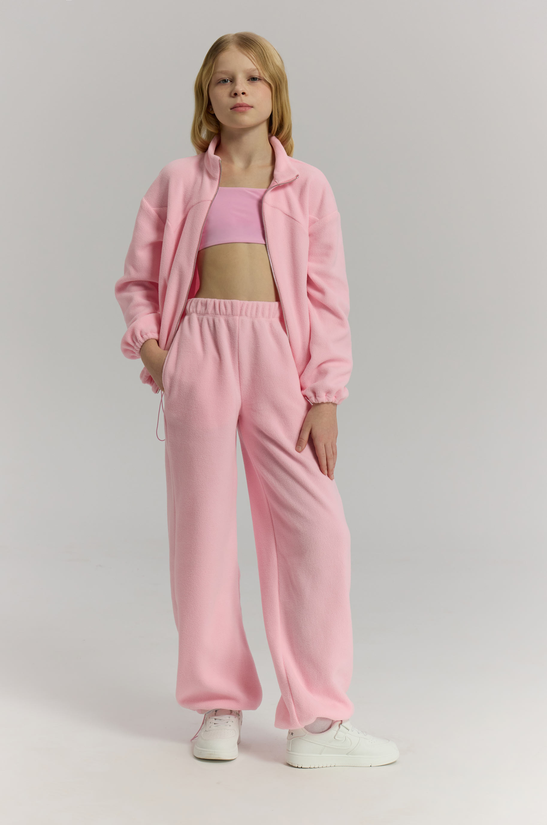 Брюки Plush Pink Kid для бальных танцев, цвет Розовый 