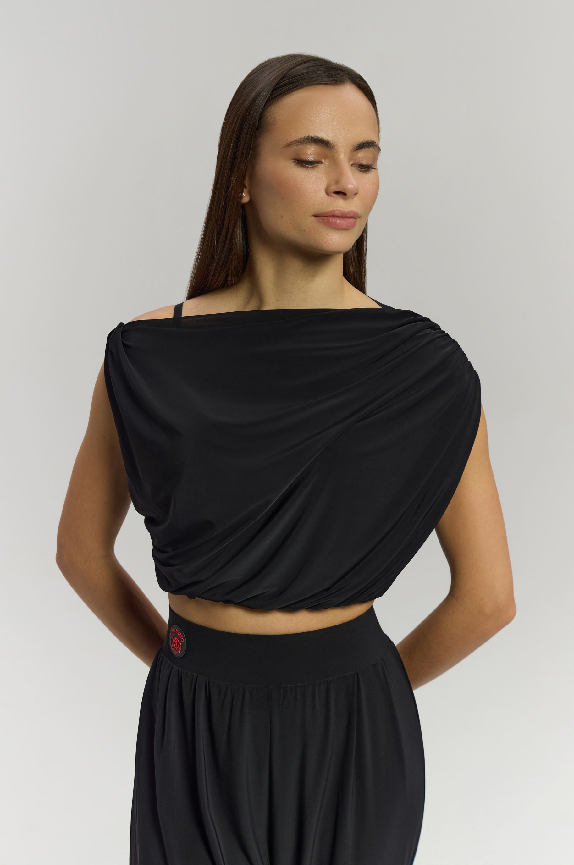 Топ Looks Black для бальных танцев, цвет Черный 