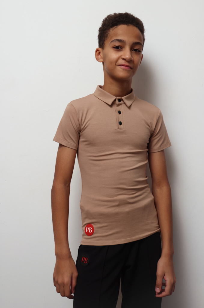 T-shirt Polo Nutmeg kid