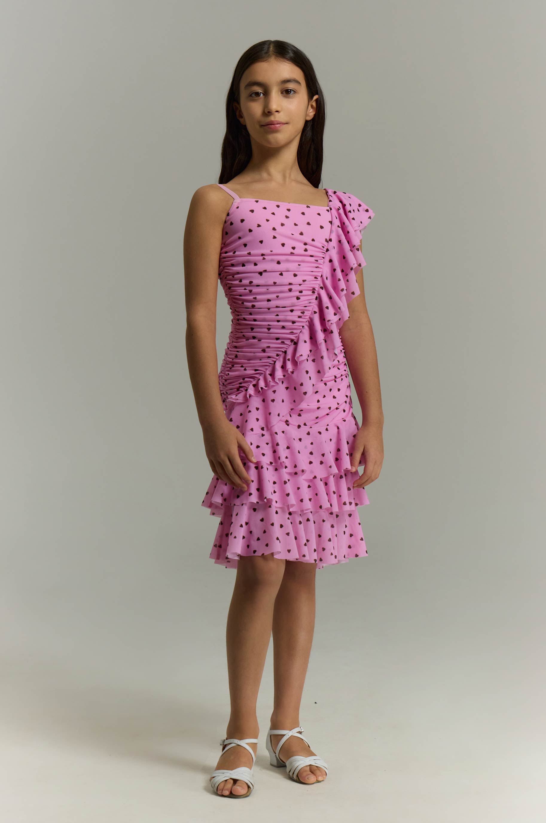 Платье Love Loyalty Kid для бальных танцев, цвет Розовый 