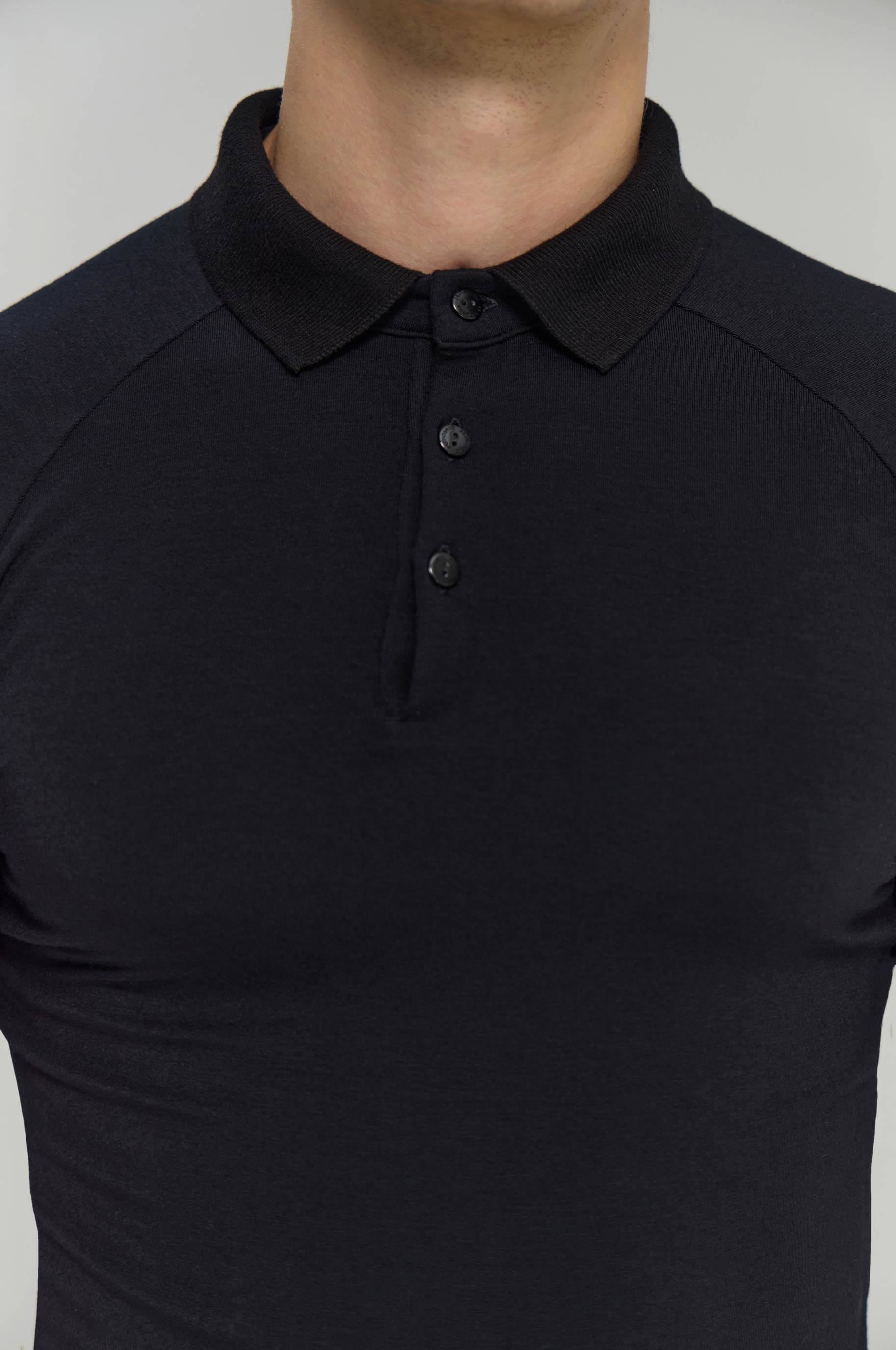 Футболка Polo New для бальных танцев, цвет Черный 