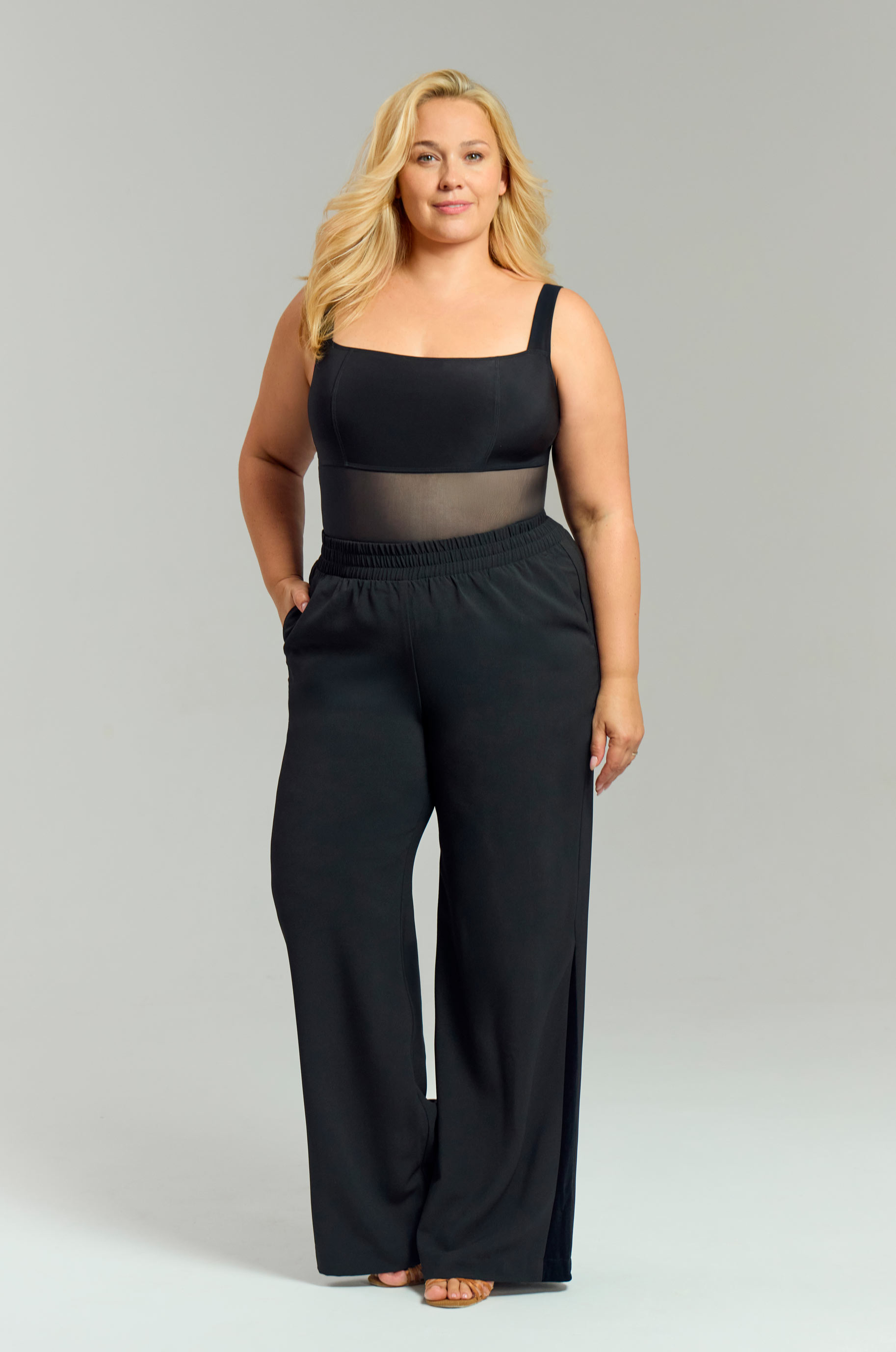 Брюки Empire для бальных танцев, цвет Черный 