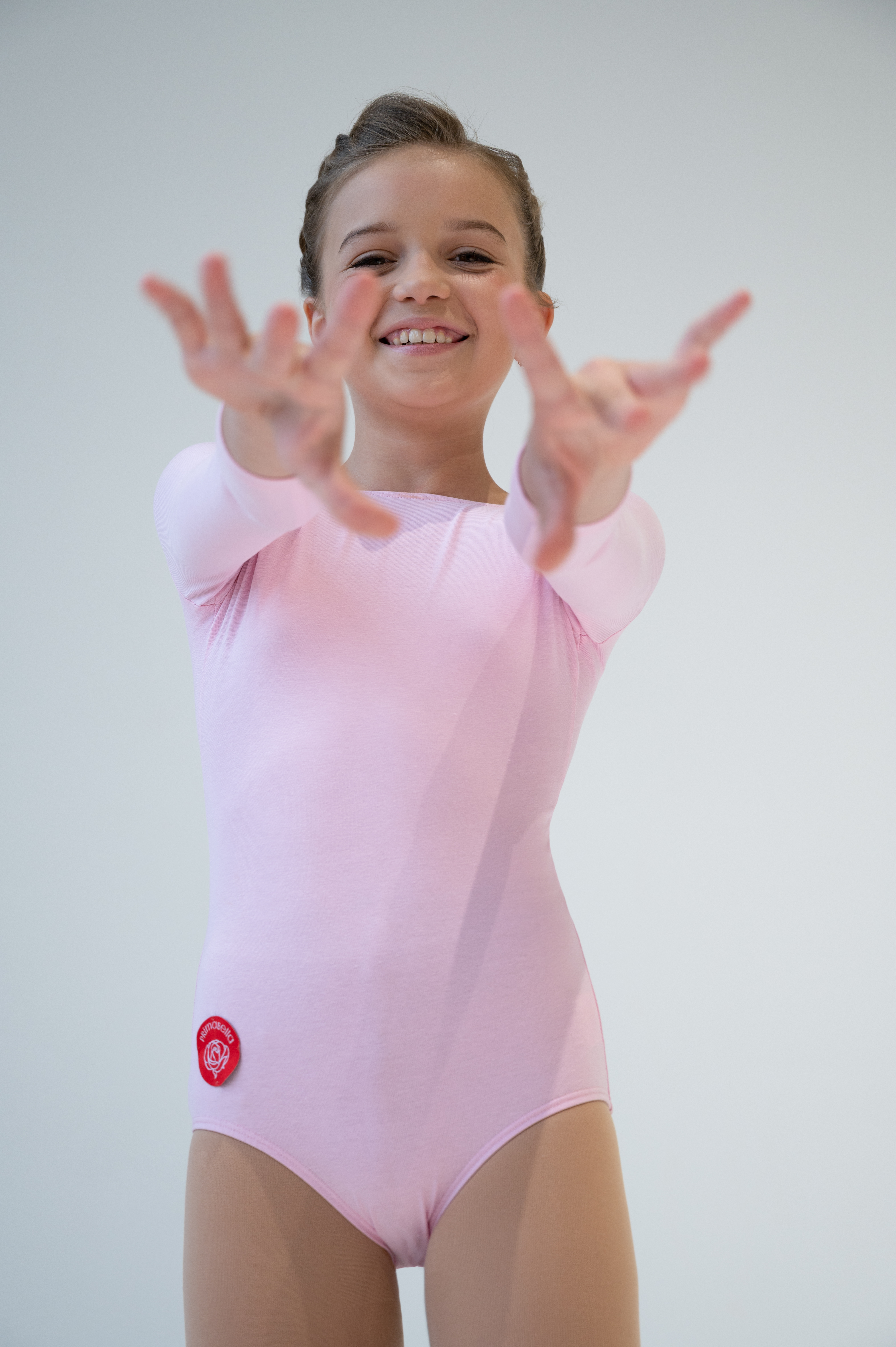 Leotard Naturel Pink Kid