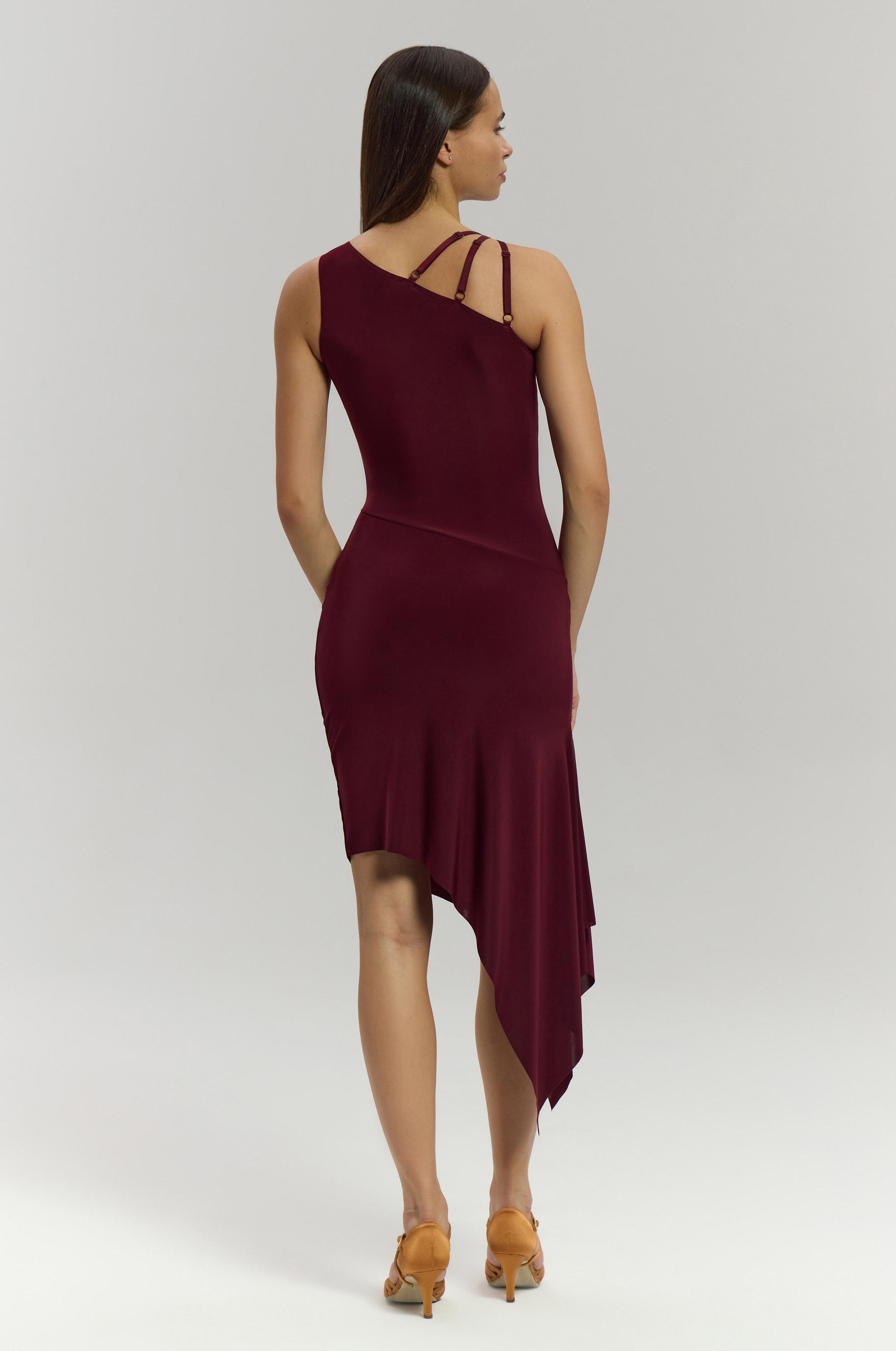 Платье Wild Burgund для бальных танцев, цвет Бордовый 