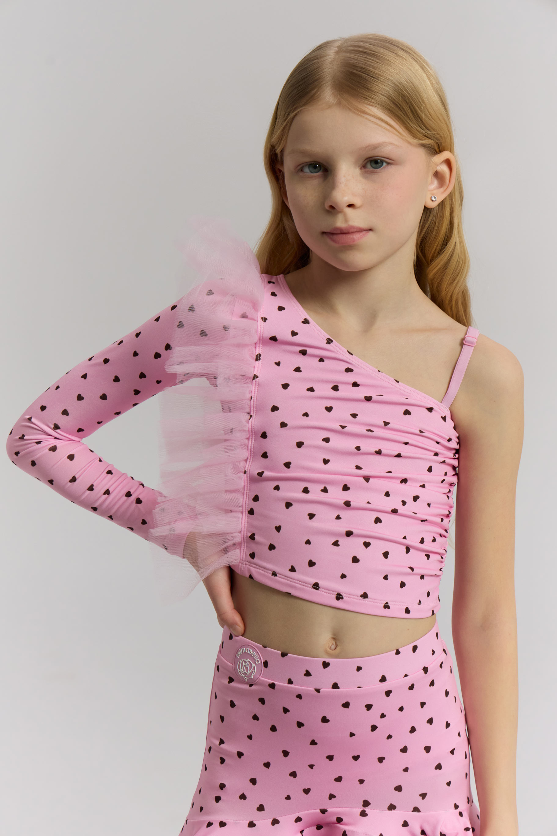 Юбка Beliche Love Loyalty Kid для бальных танцев, цвет Розовый 