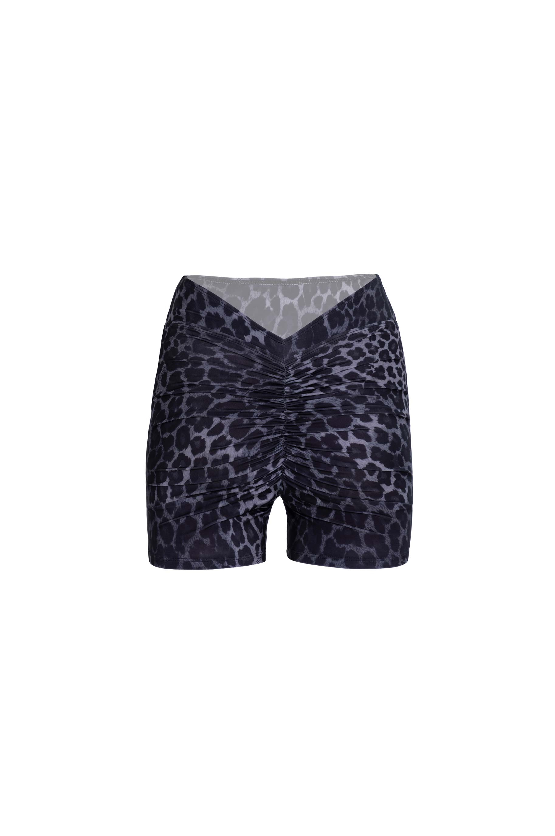 Шорты Pairs Grey Leo для бальных танцев, цвет Леопардовый 