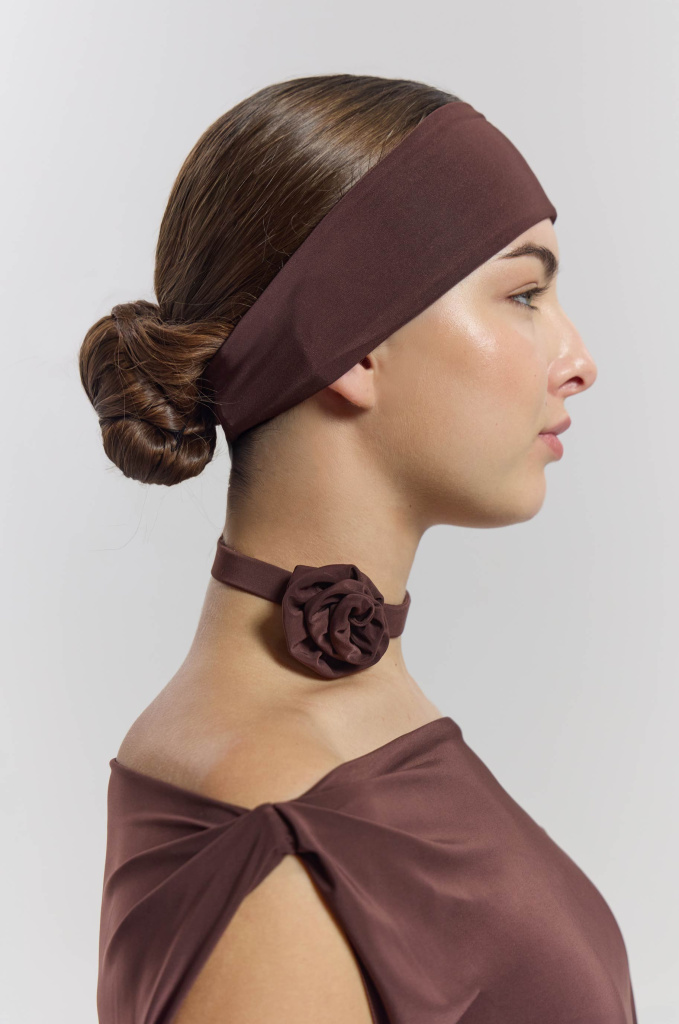 Choker Rose Brown