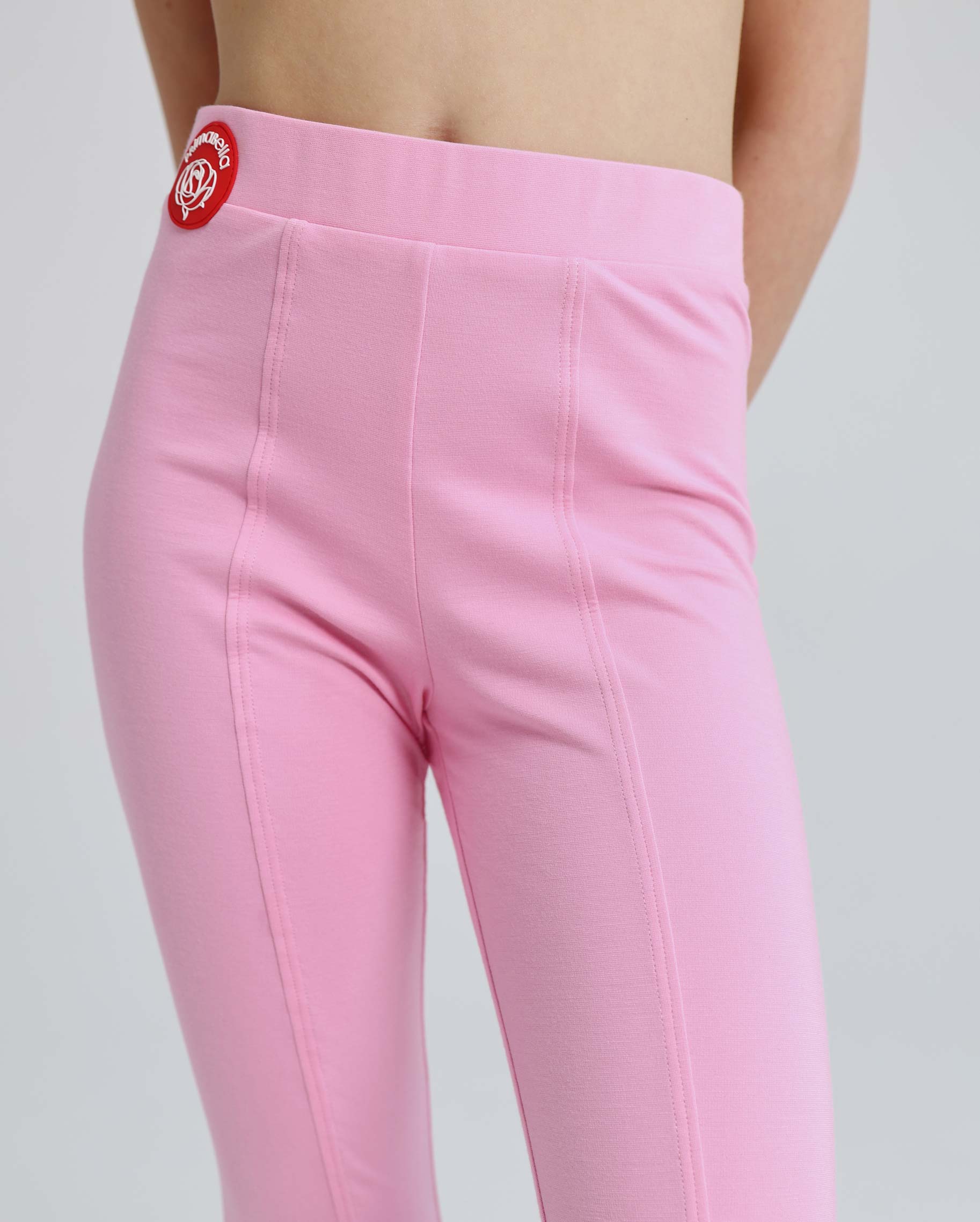 Брюки Slim Pink Kid для бальных танцев, цвет Розовый 