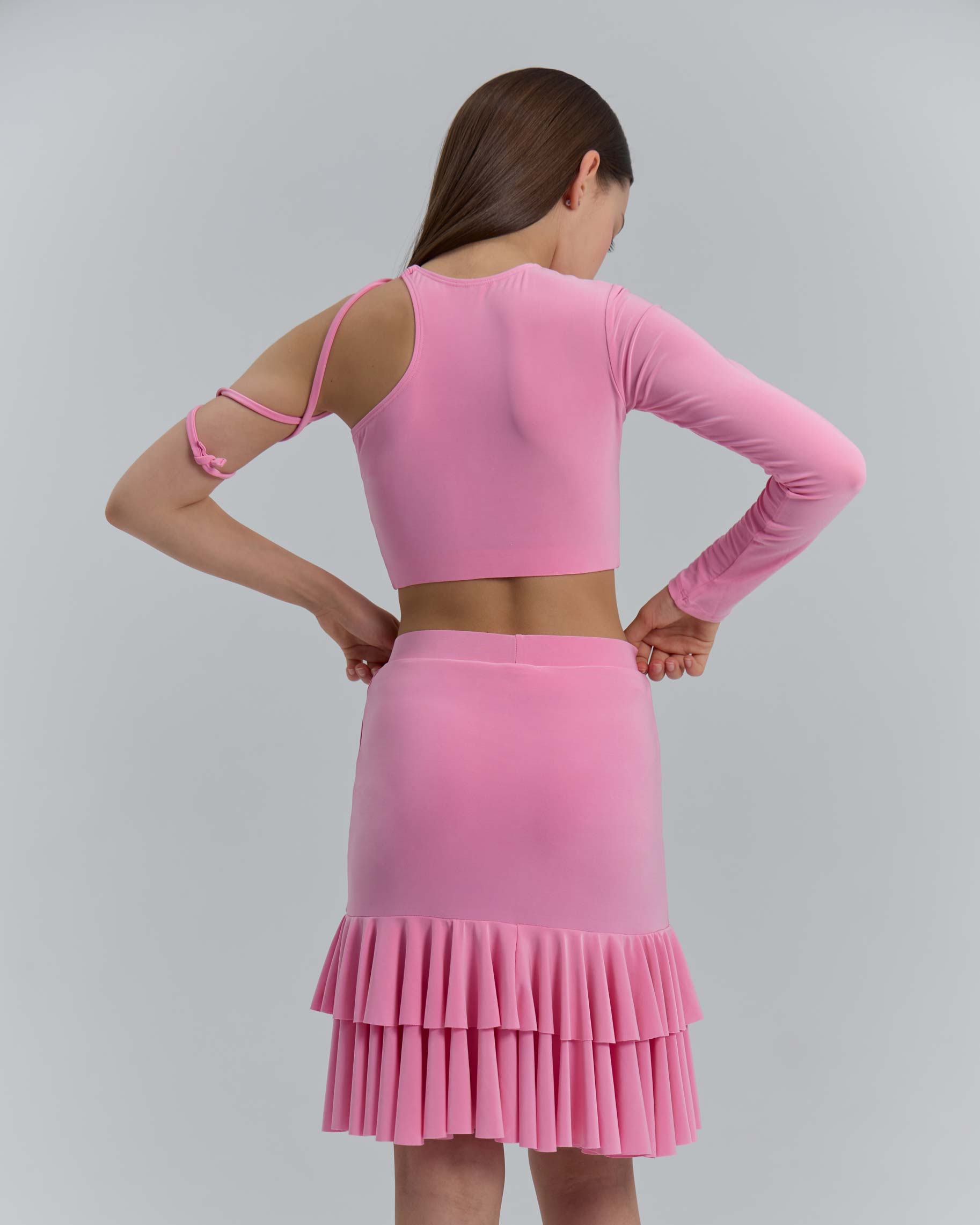 Топ Hazard Pink Kid для бальных танцев, цвет Розовый 
