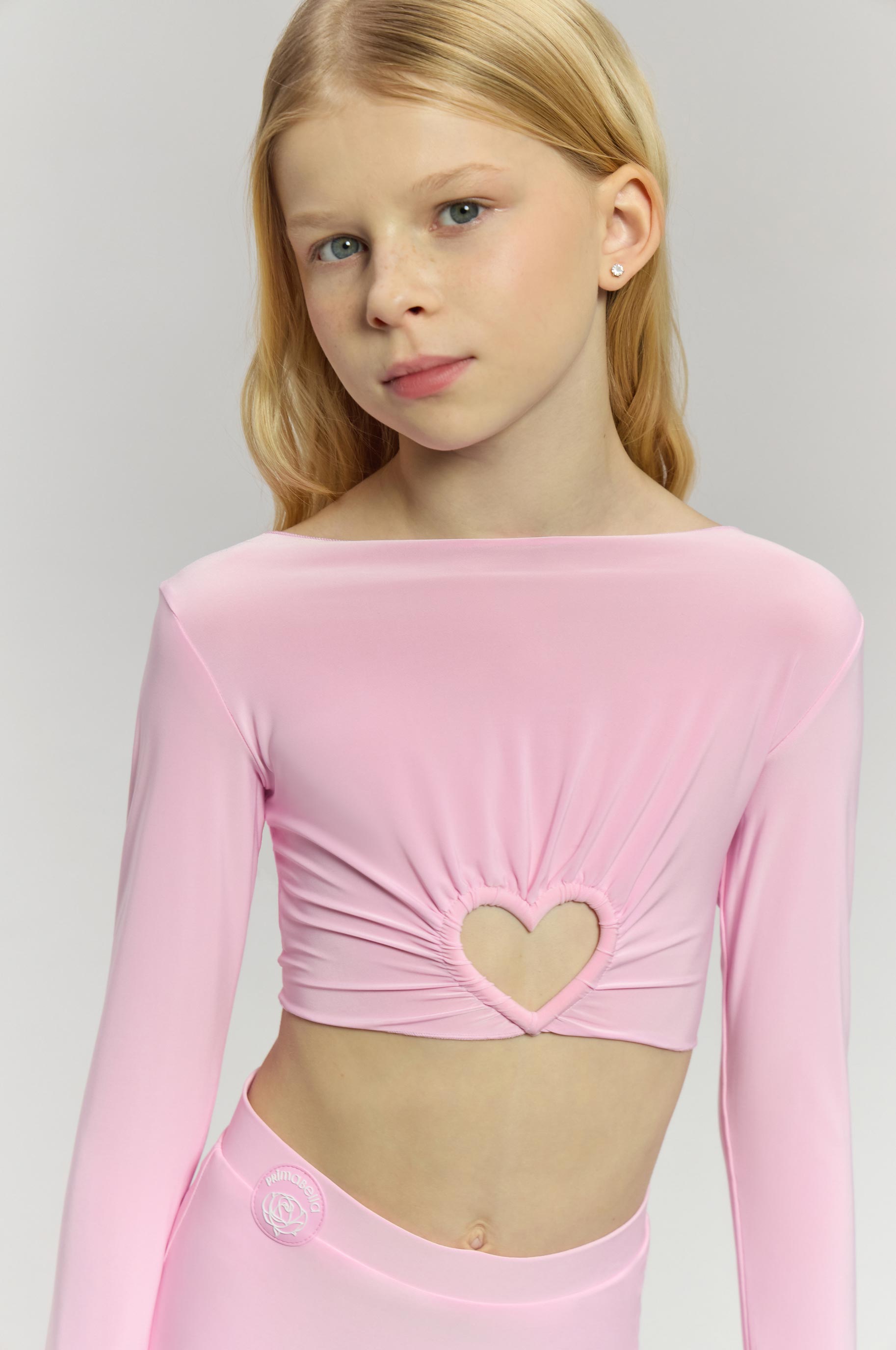 Топ Lovingly Pink Kid для бальных танцев, цвет Розовый 