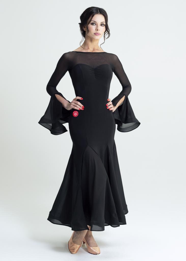 Платье Completto для бальных танцев, цвет Черный 