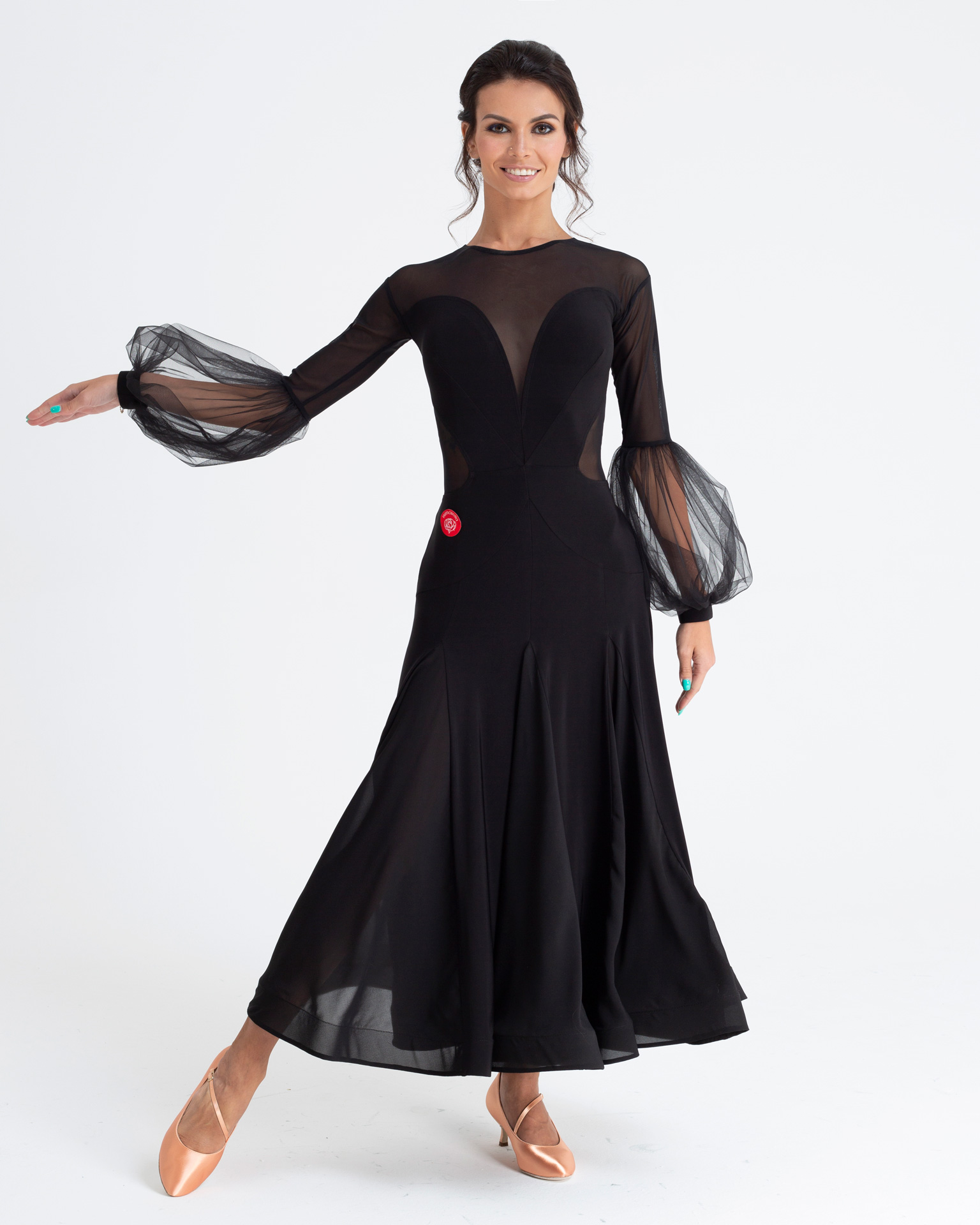 Платье Quince для бальных танцев, цвет Черный 